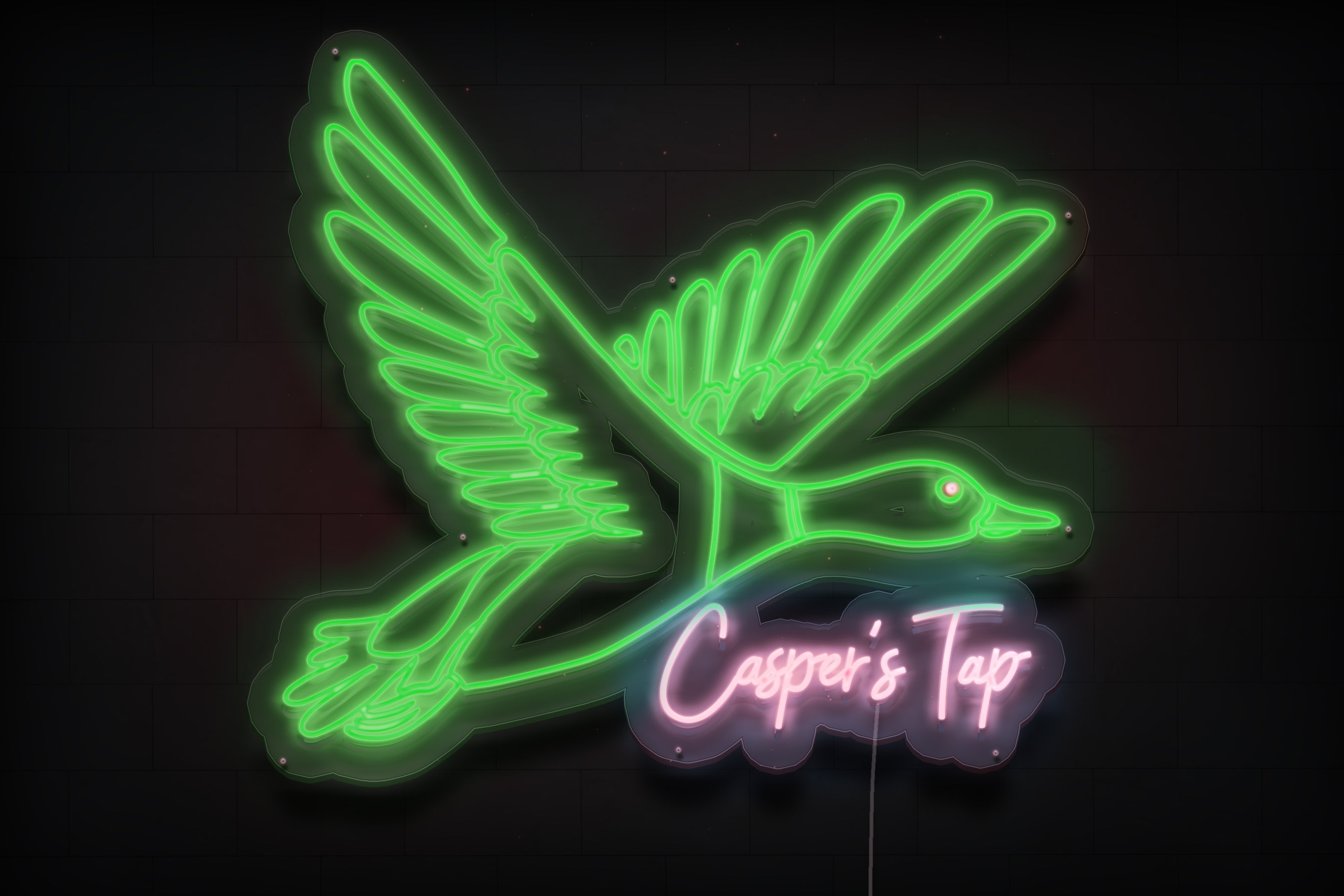 Z1505 Customized LED logo to Bowen