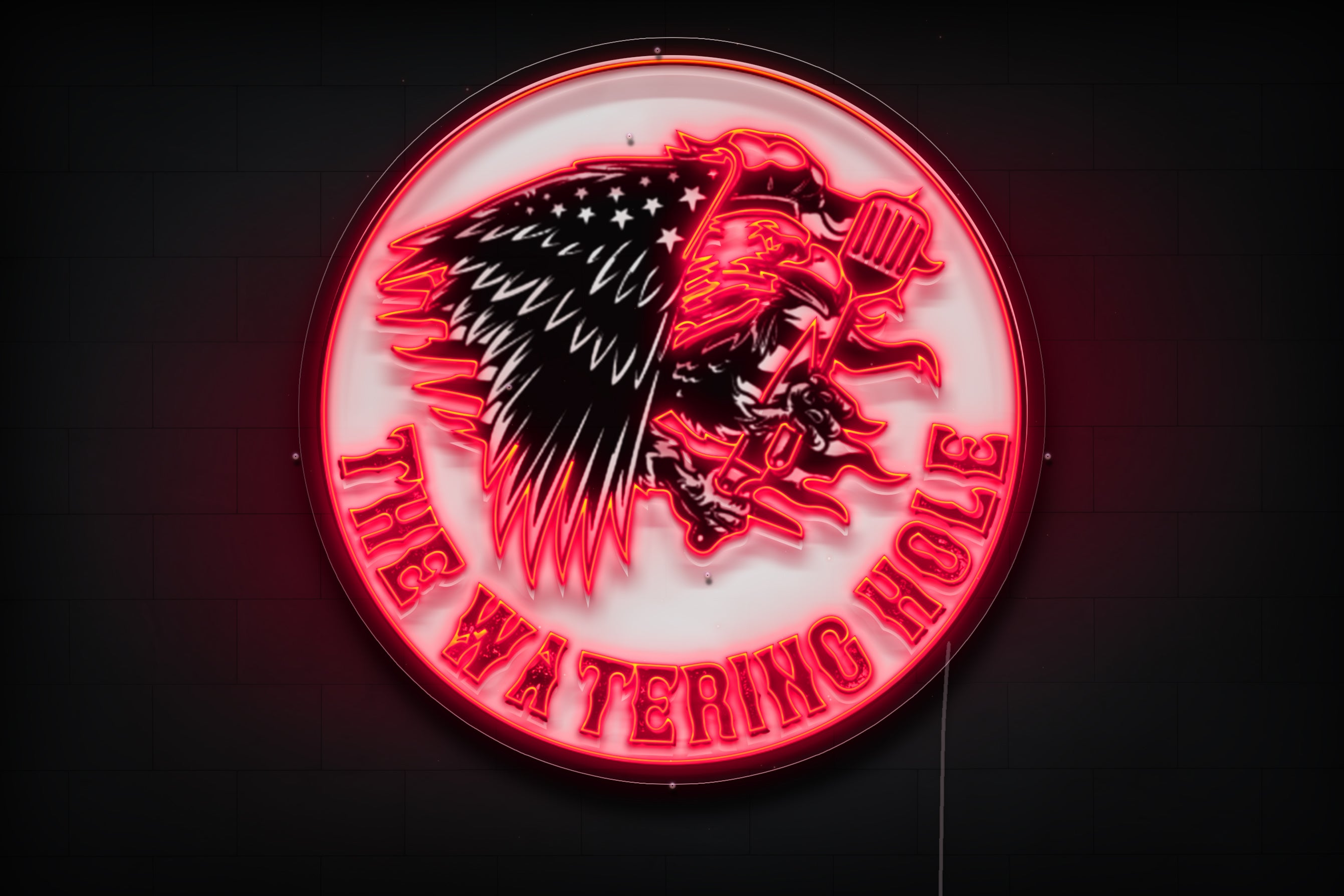 Z1508 Customized LED logo to Melissa