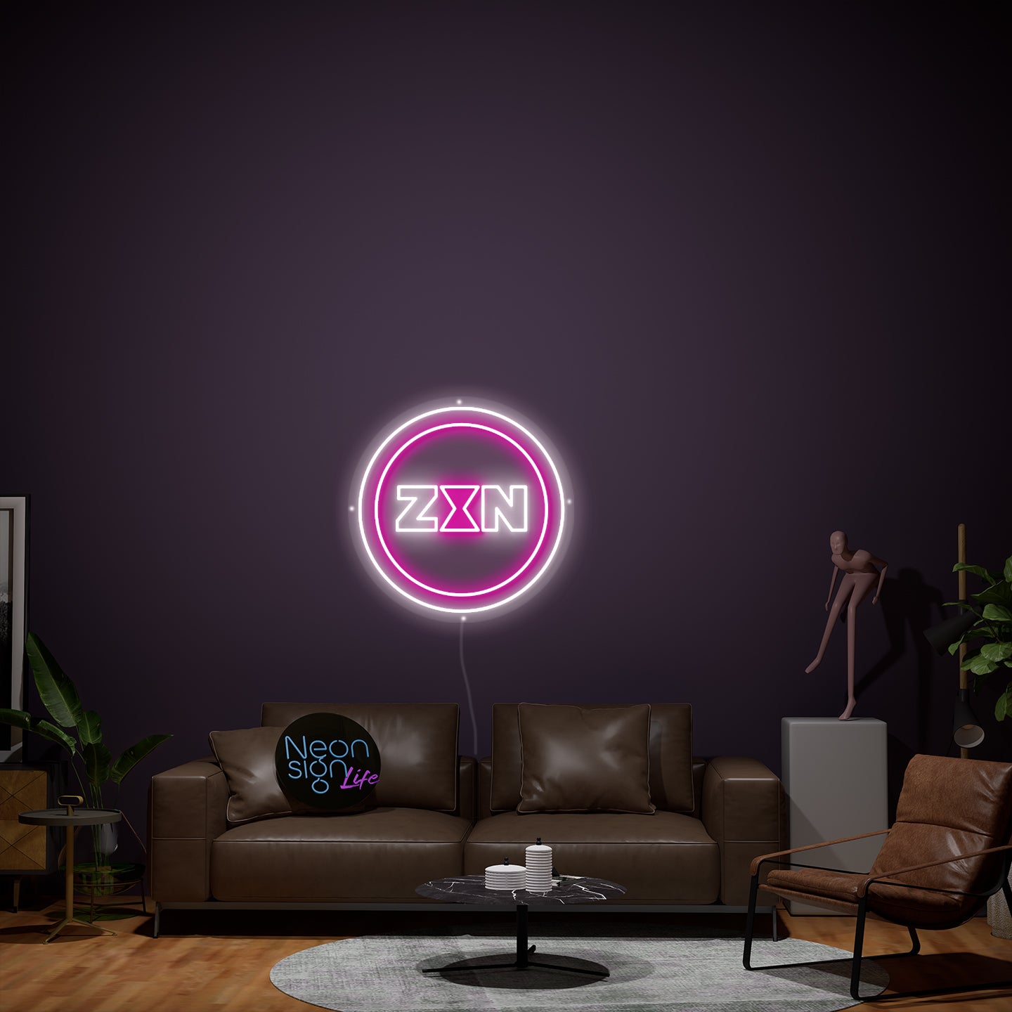 Neon Zyn Sign