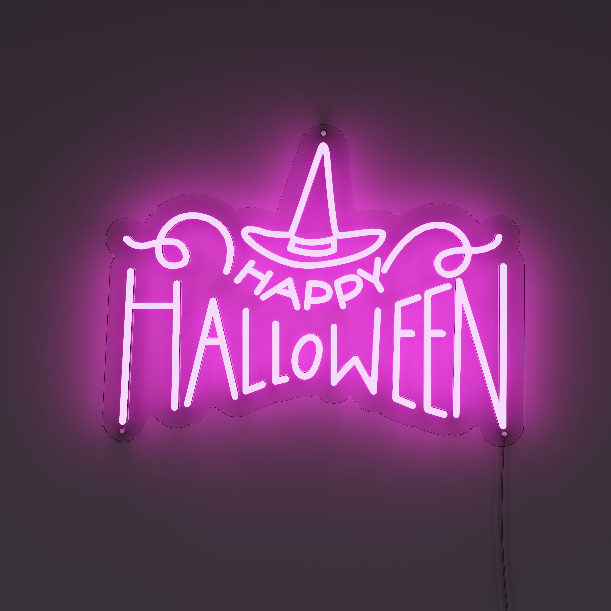 Happy Halloween Schild Personalisierbar – Gruselig-schöne Deko Für Haus & Party