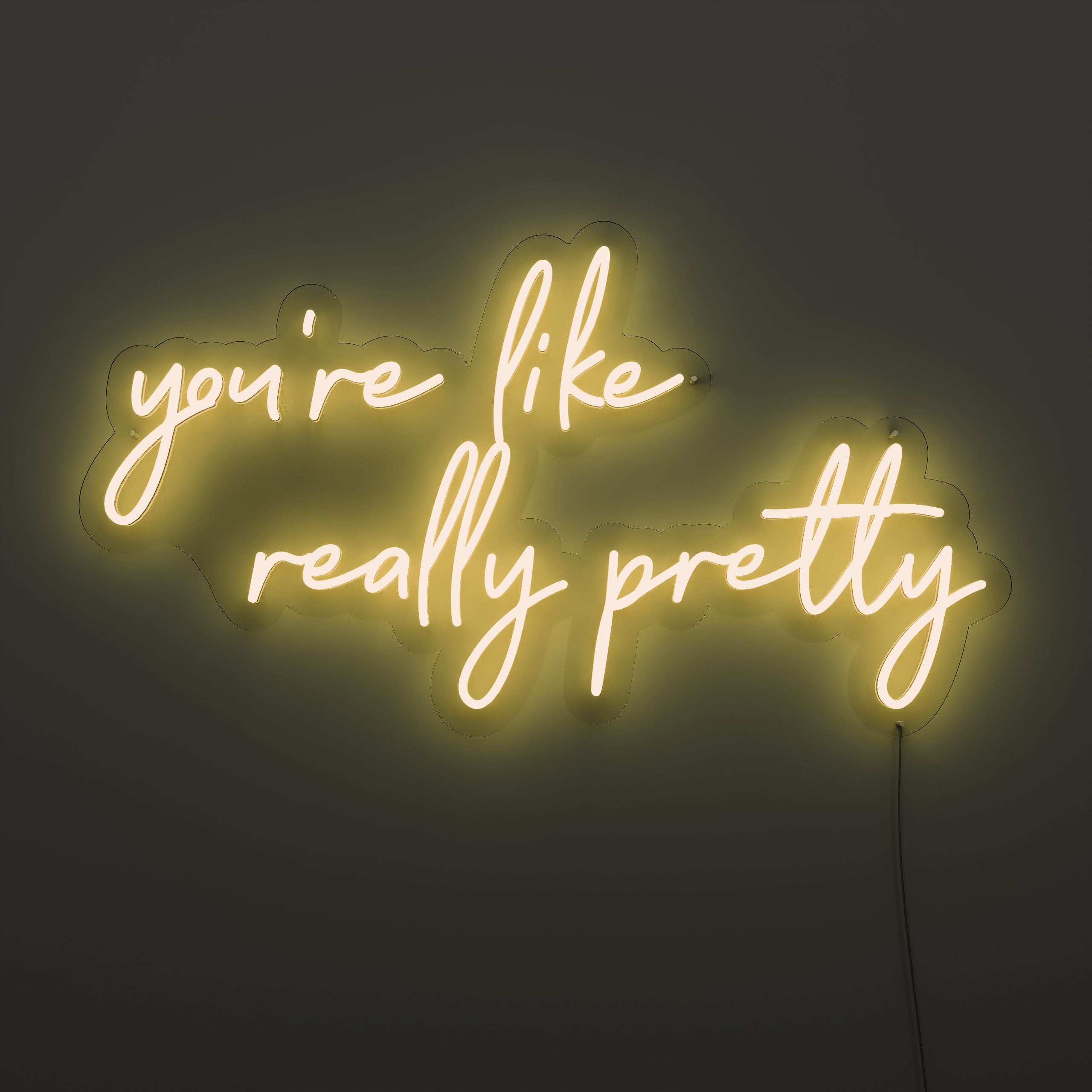 youre-like-really-pretty-neon-sign-Gold-Neon-sign-Lite