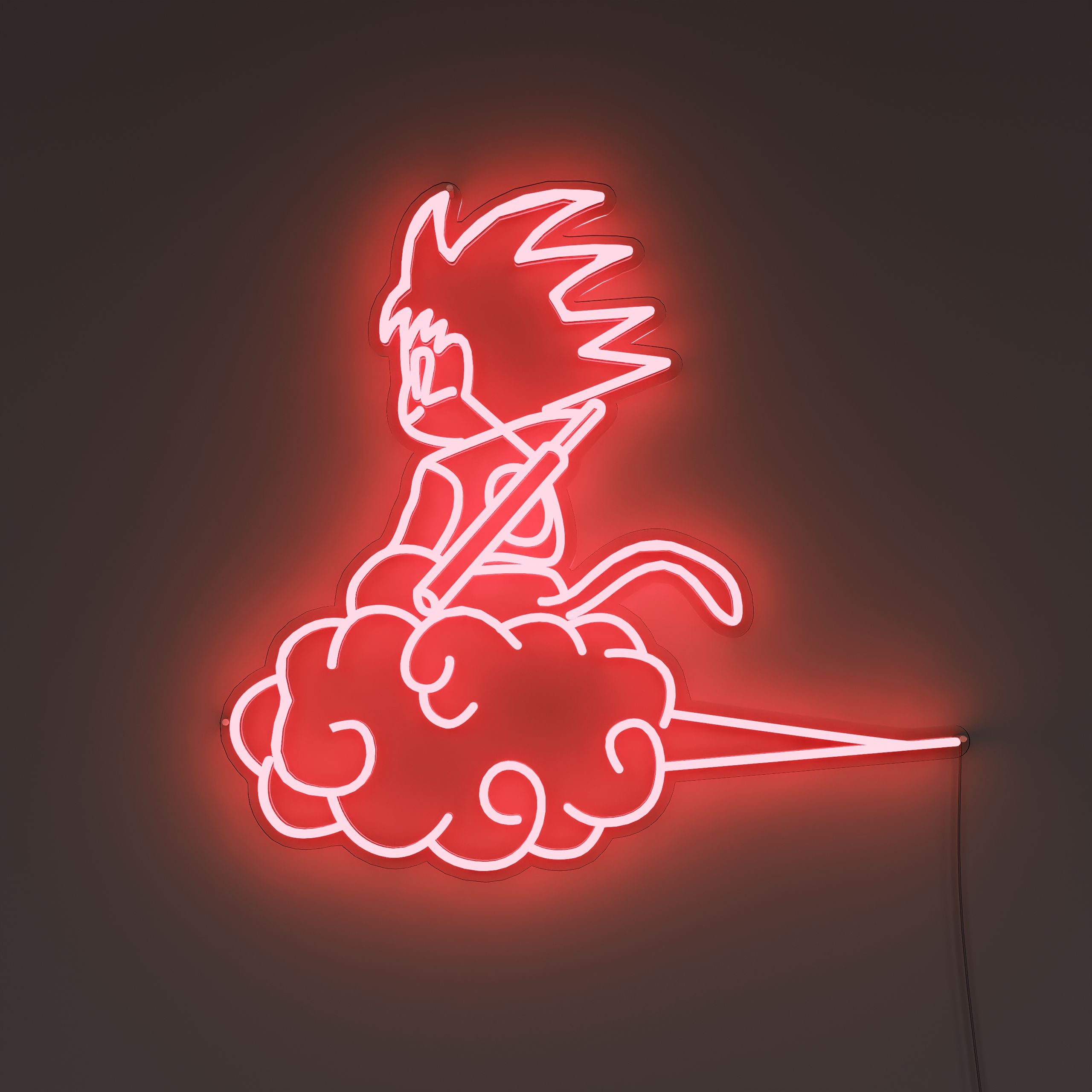 dragon-ball-goku-FireBrick-Neon-sign-Lite