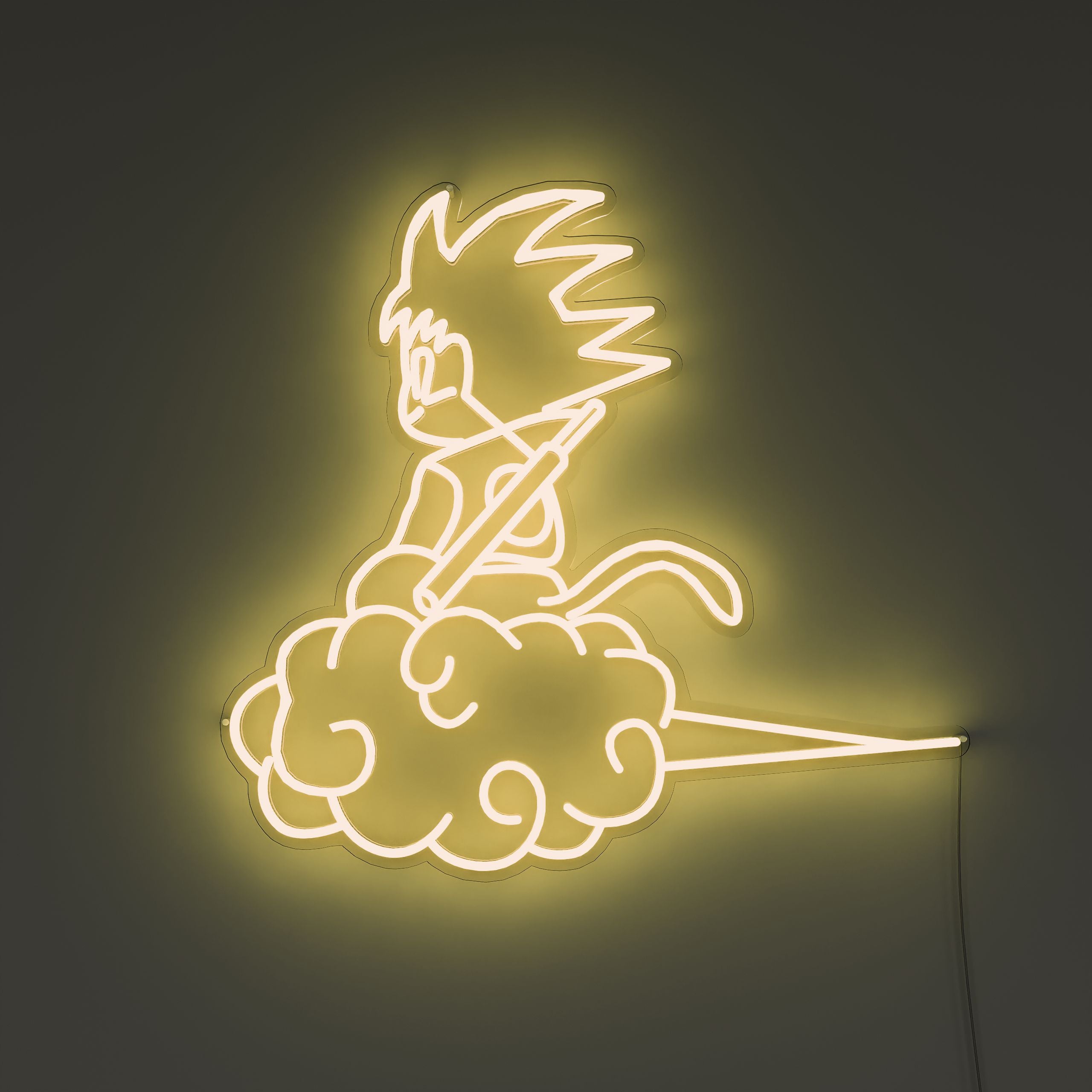 dragon-ball-goku-Gold-Neon-sign-Lite