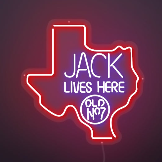 Jack Daniels Neon Bar Lights