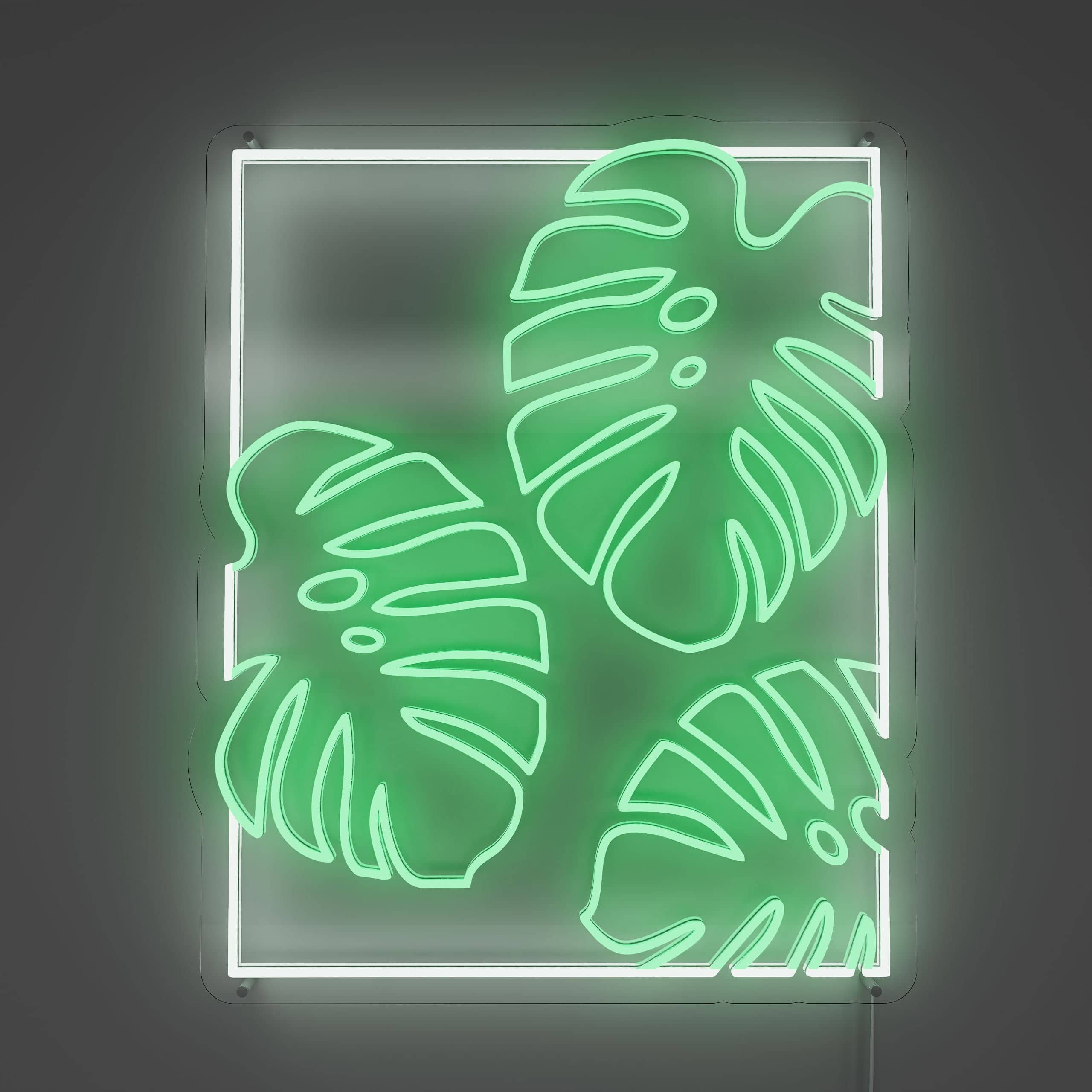 Monstera Plant Neon Sign — NeonsignLife™