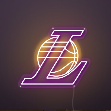 Los Angeles Lakers Neon Sign