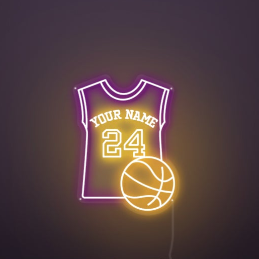 Los Angeles Lakers Neon Sign t-shirt