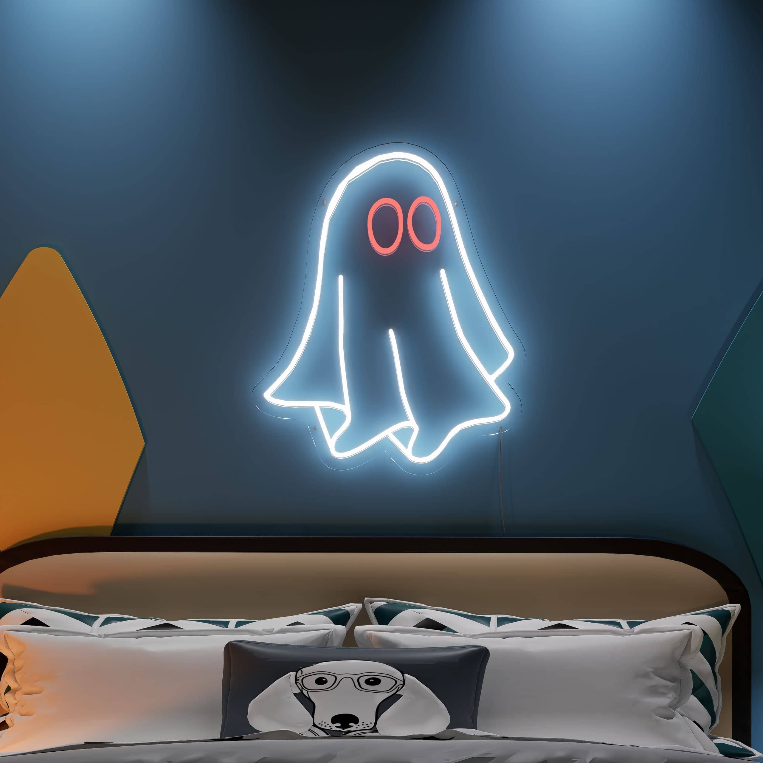 Add a spooky touch with living room Neon Signs
