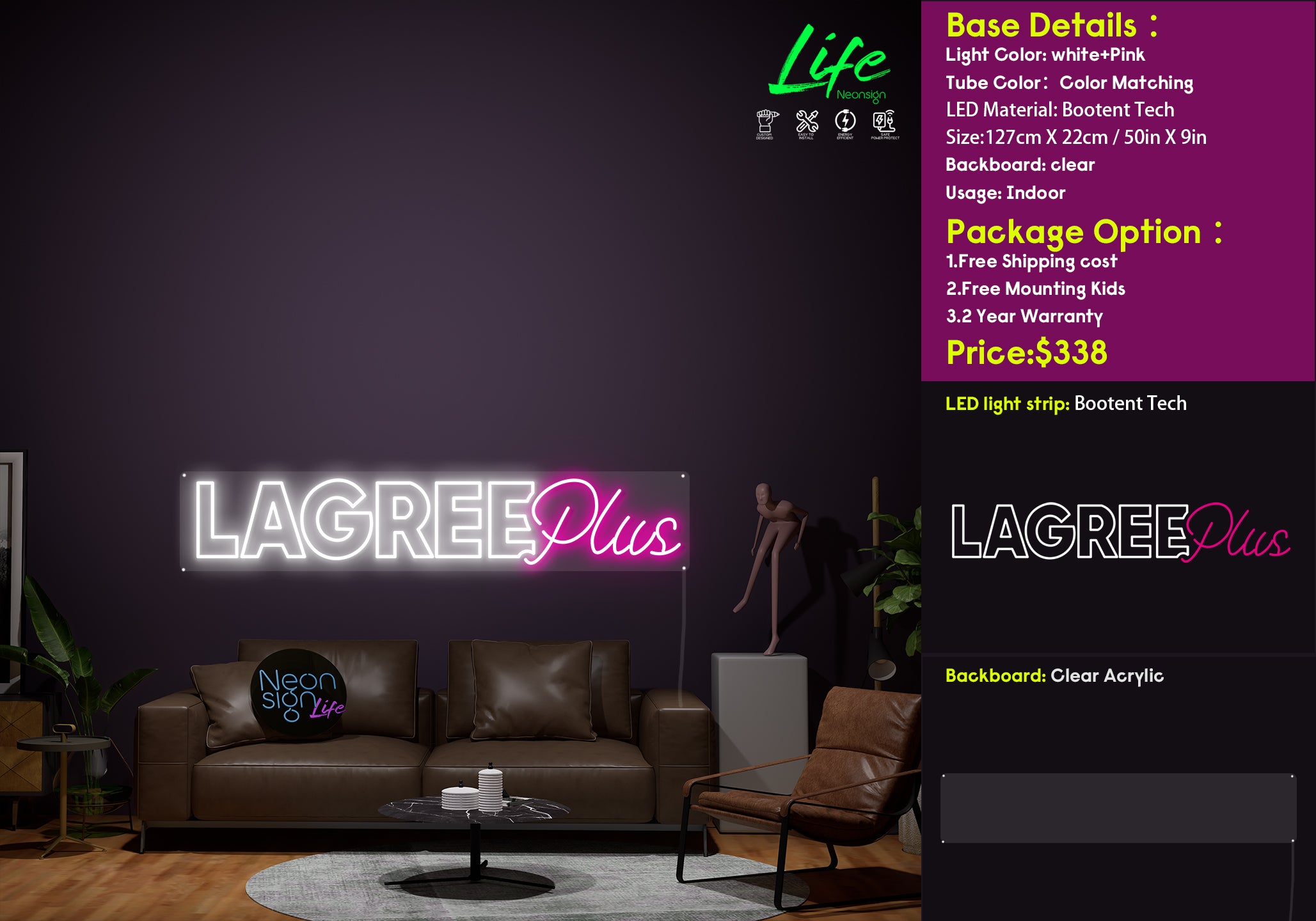 Z0282 Customized LOGO to LAGREE plus