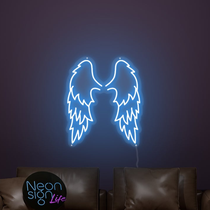 Angel Wings Neon Sign