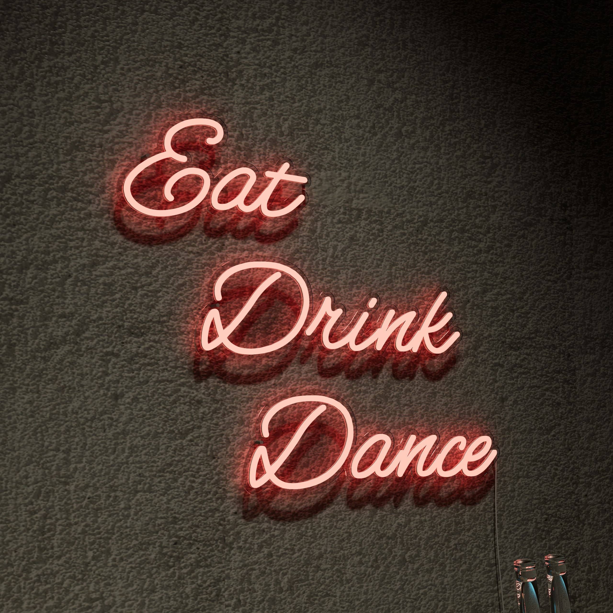 Bright bar neon sign for lively bar atmosphere