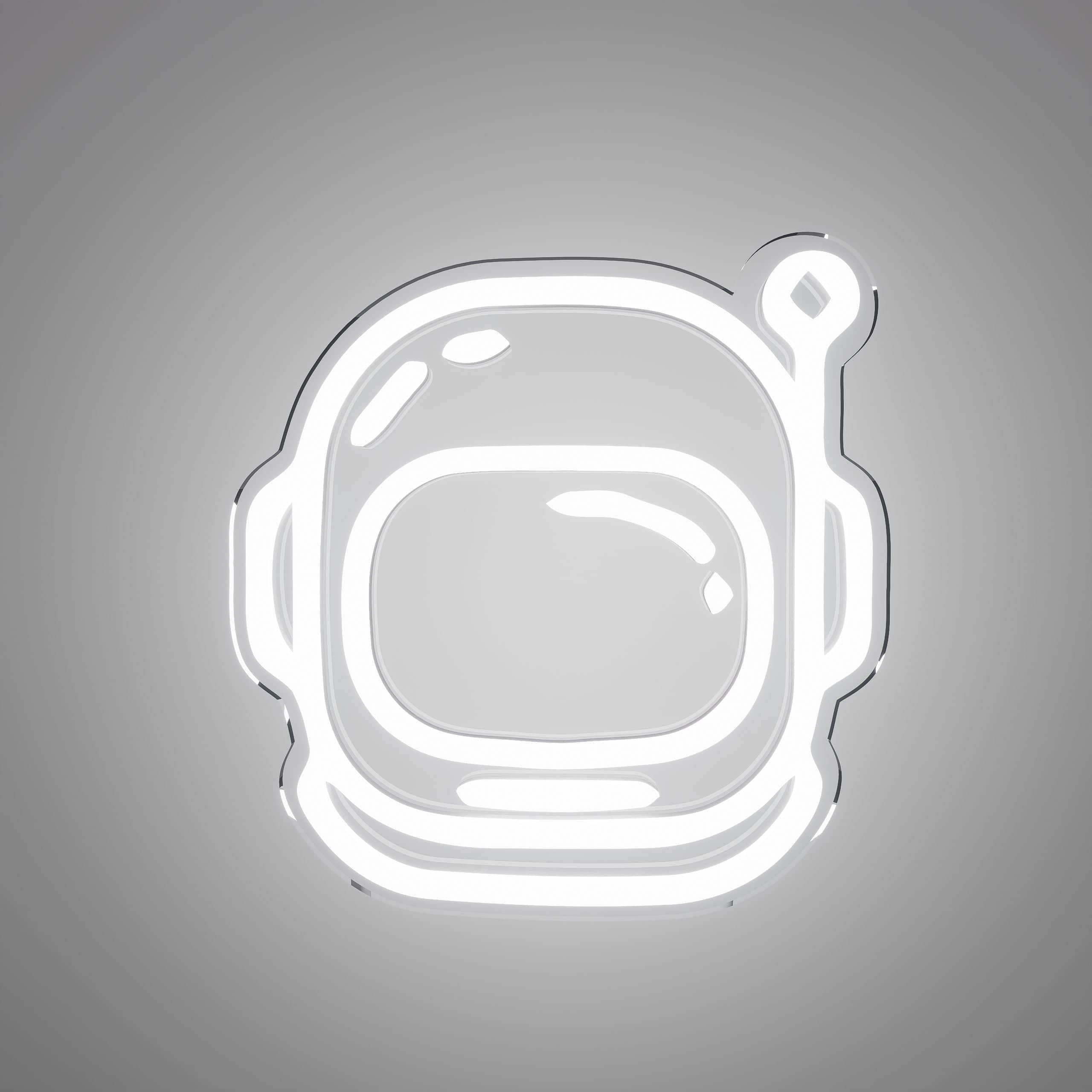 Helmet for astronaut led light — NeonsignLife™ | Custom LED Neon Sign ...