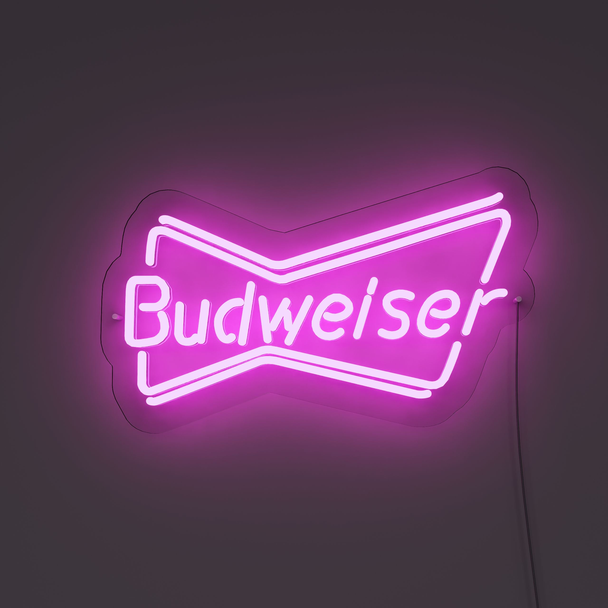 budweiser-neon-sign-Fuchsia-Neon-sign-Lite