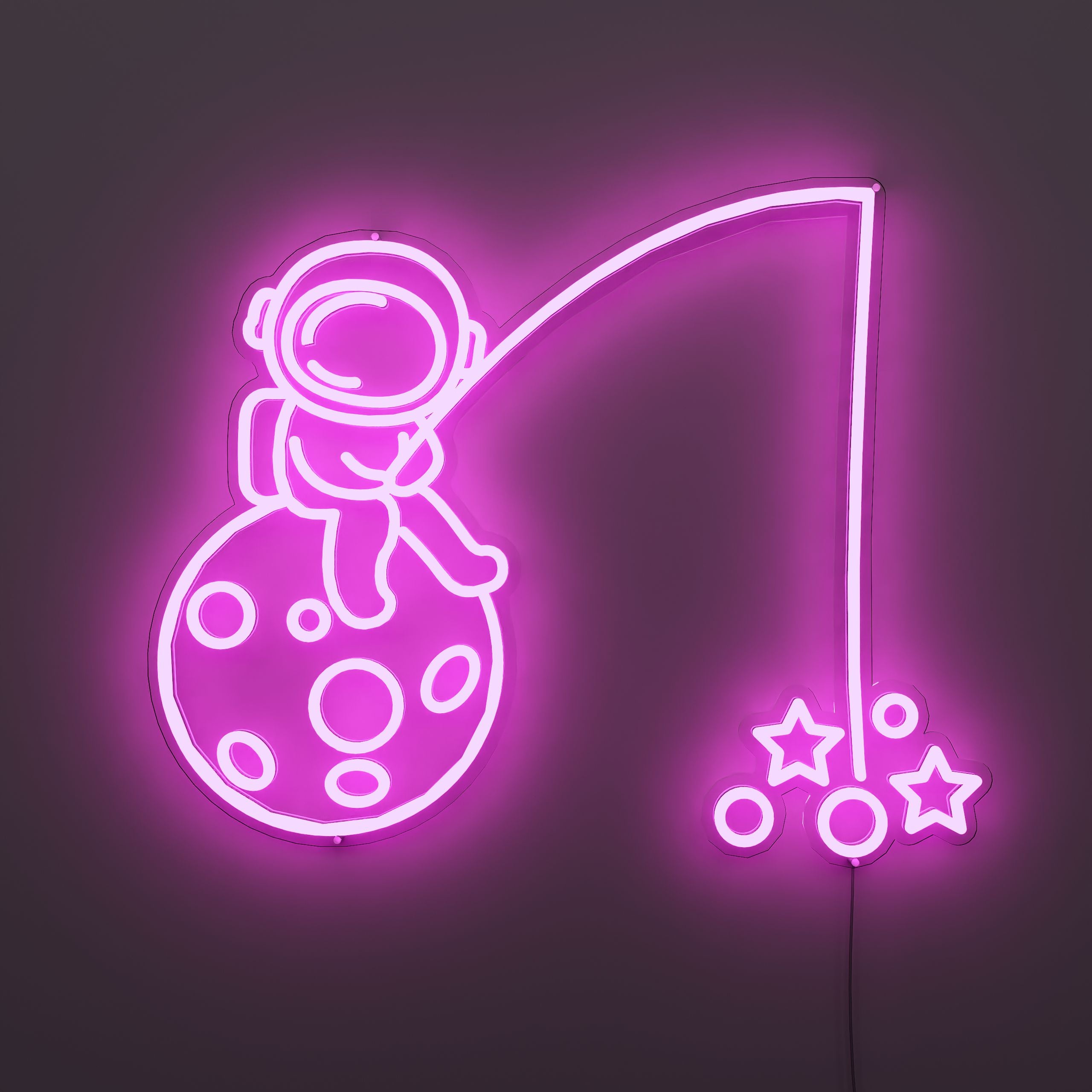 astronaut-Fuchsia-Neon-sign-Lite