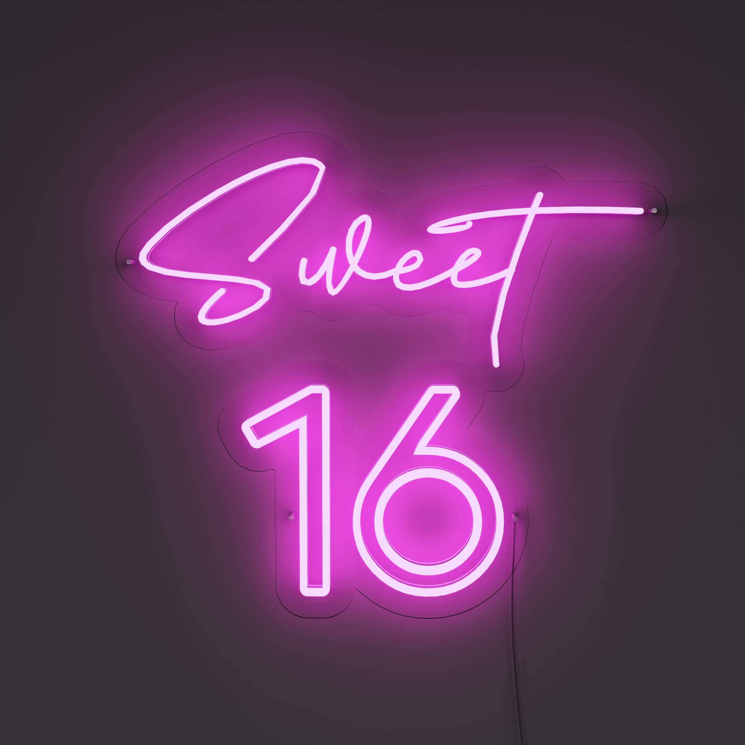 Sweet 16 Number Sign