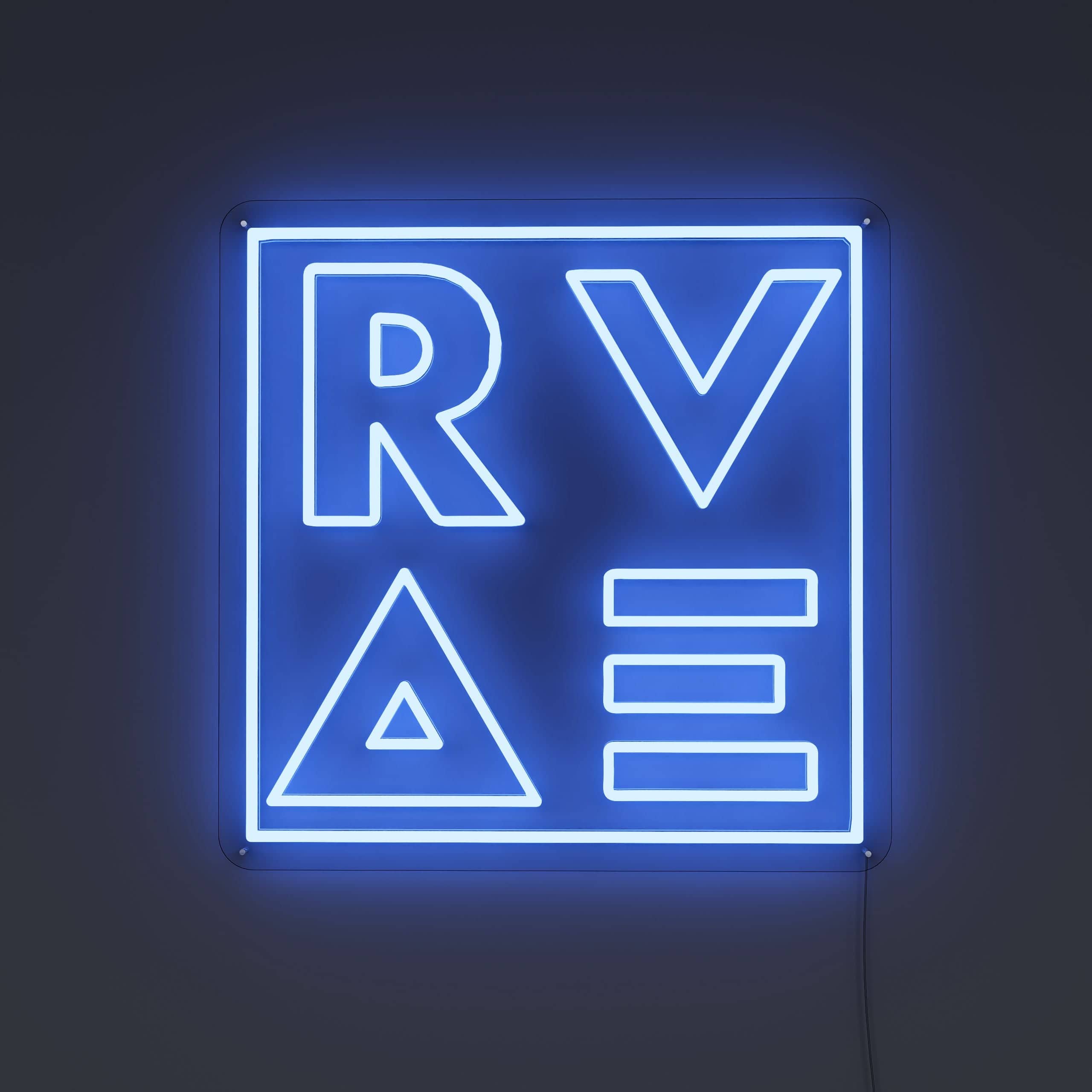 Welcomesign Rave Neon Rave Maling Rave Sign In Neon — NeonsignLife™ | Custom LED