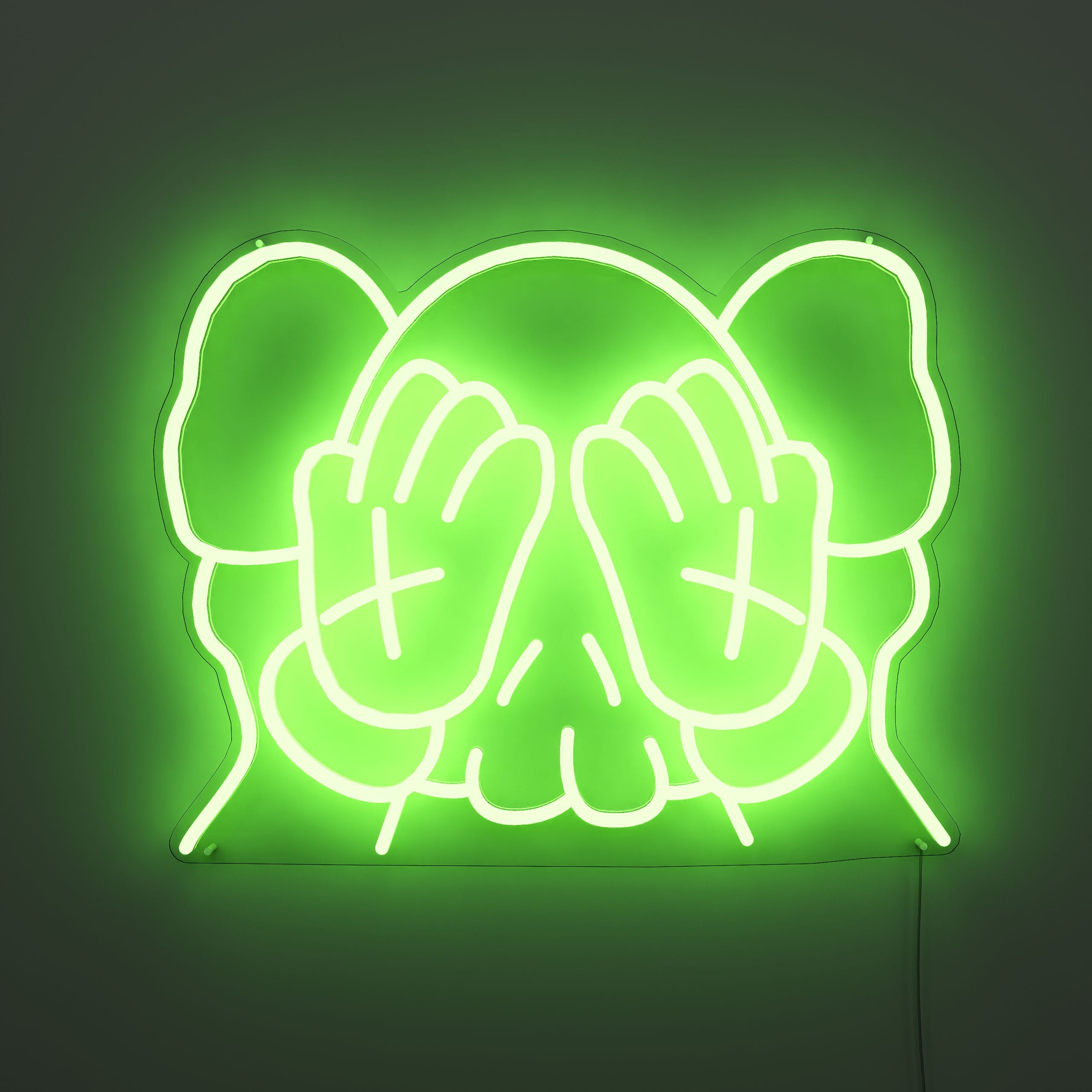 ネオンライト　カウズ Kaws Neon Sign — NeonsignLife™ | Custom LED Neon Sign & Wall