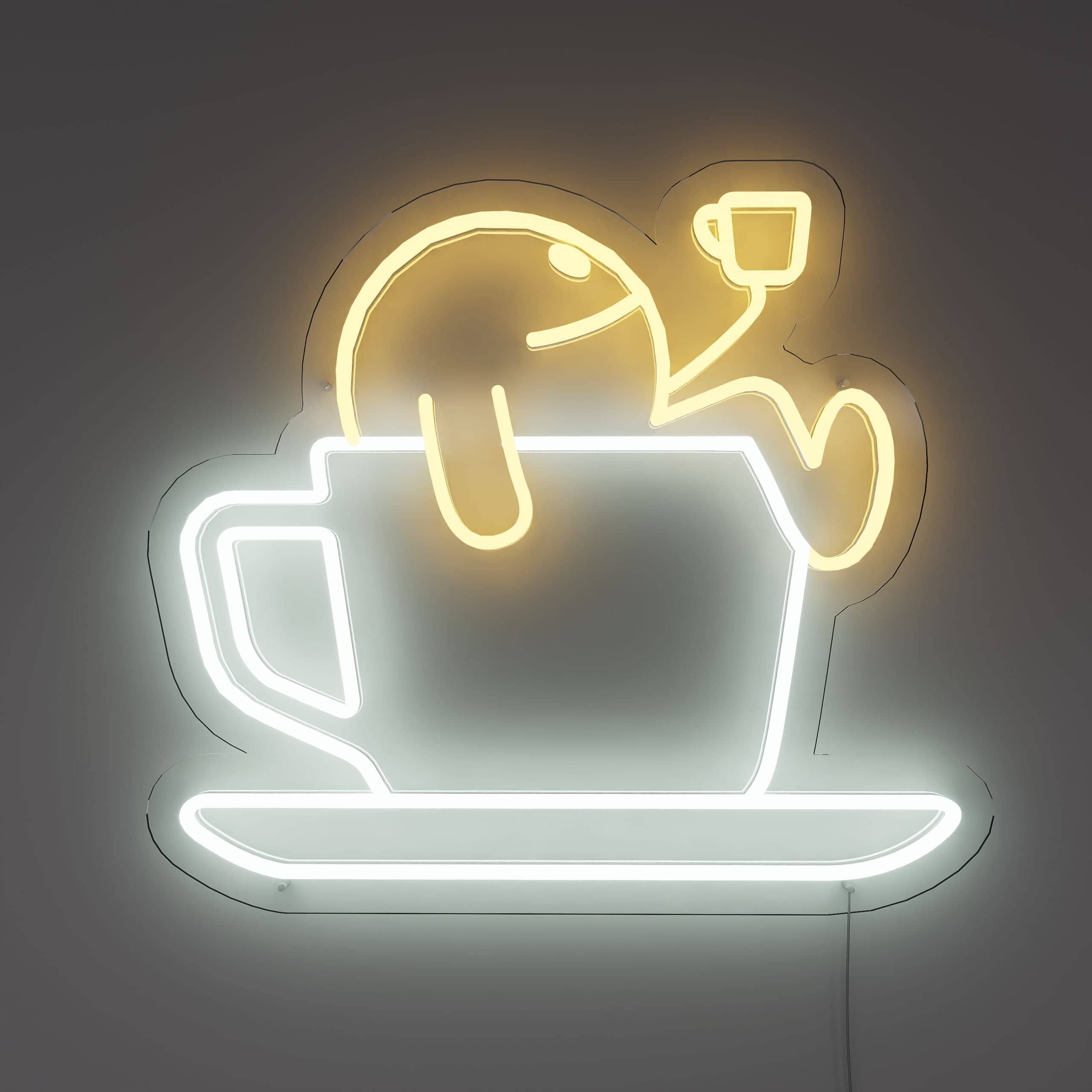 Coffee neon sign inviting you to enjoy a brew