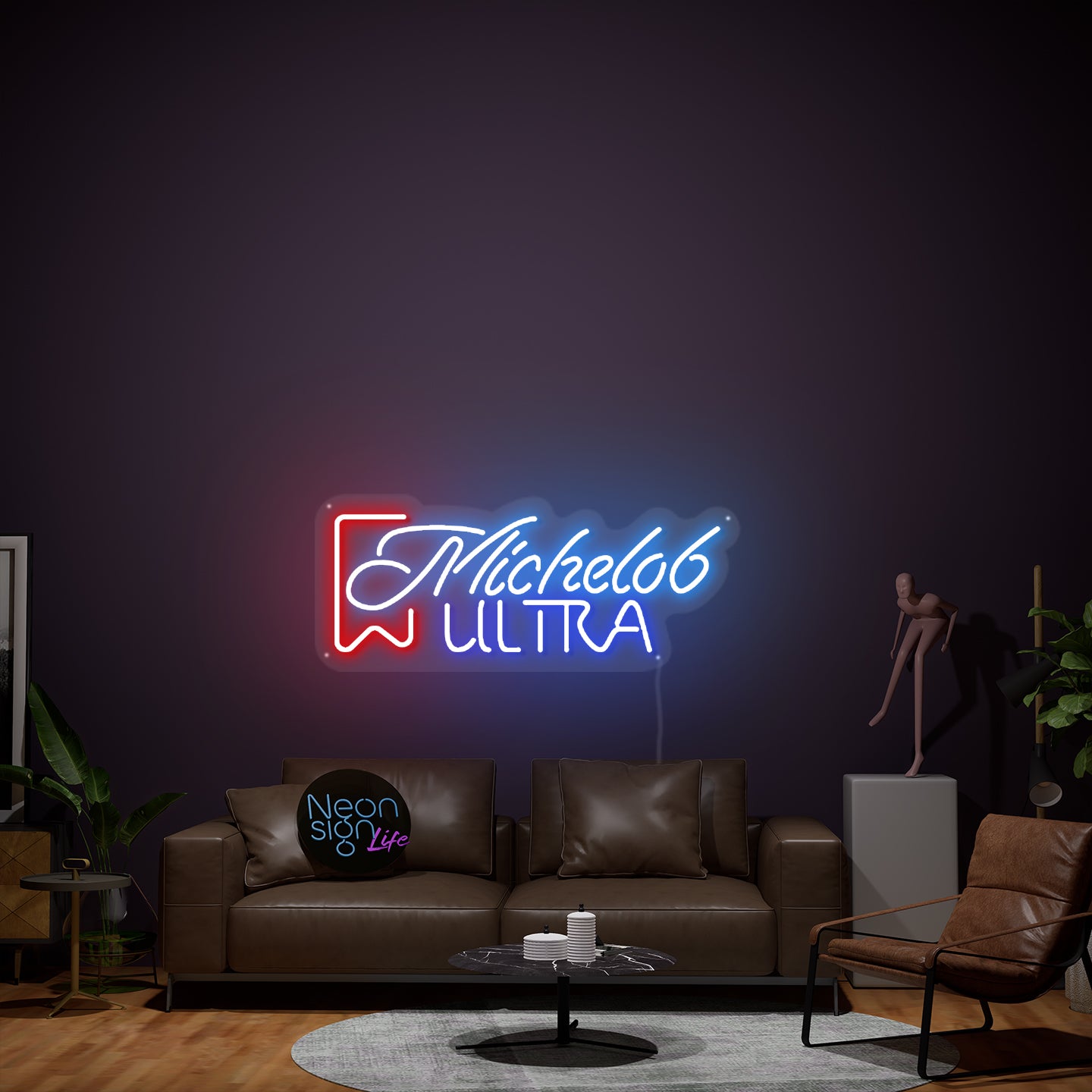 Michelob Ultra Golf Neon Sign