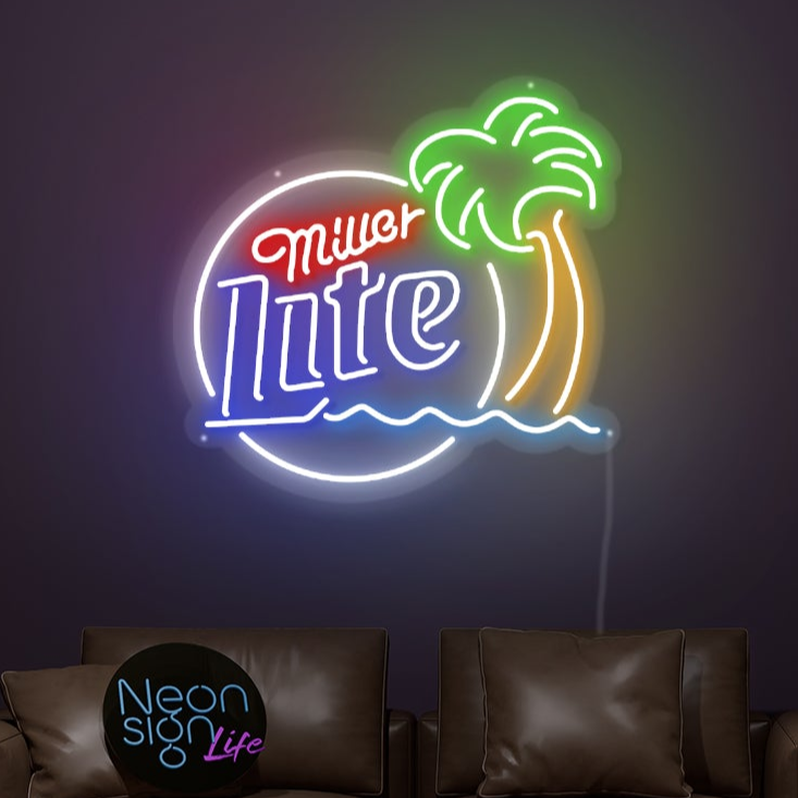 Miller Lite Neon Sign