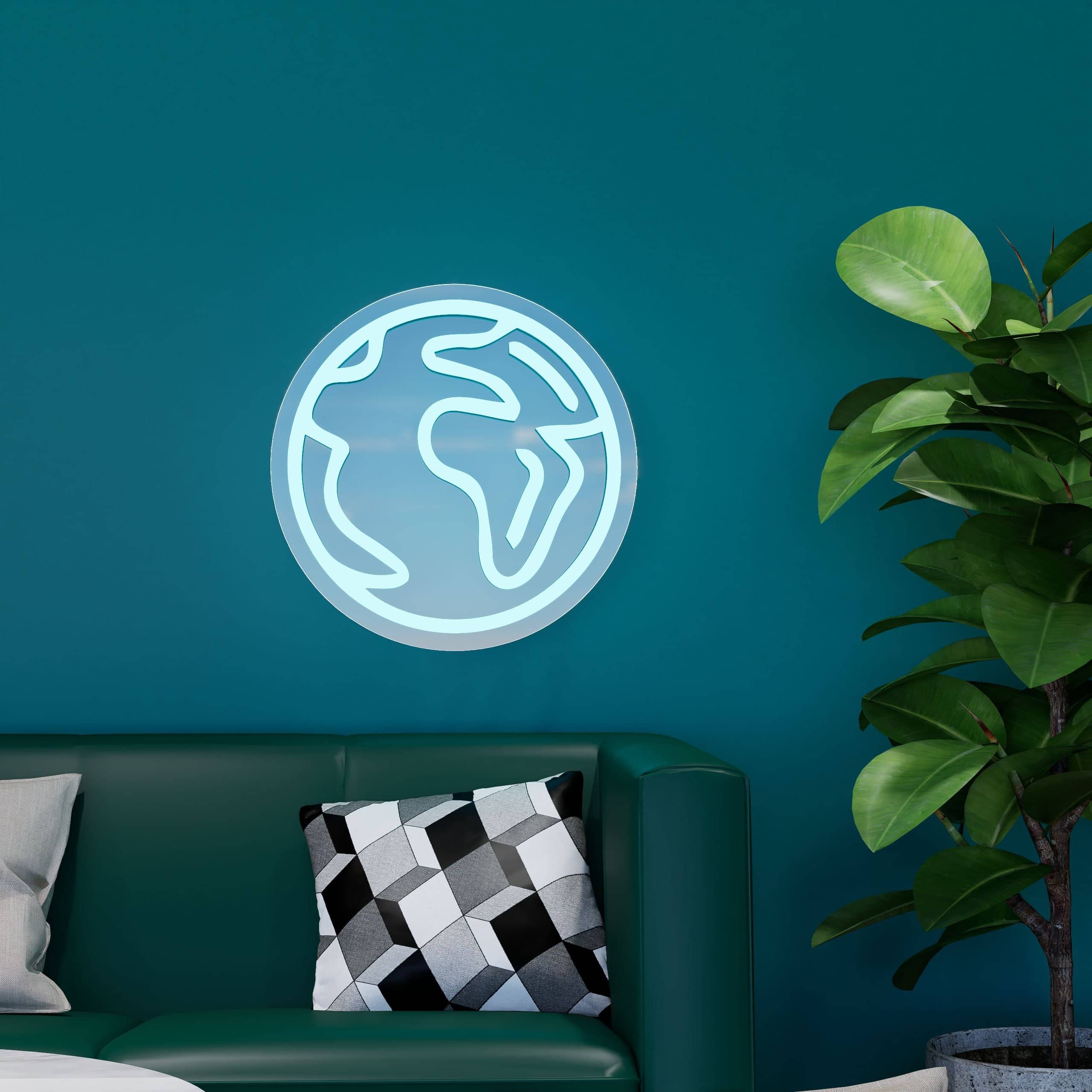 Peace of earth sign adds whimsical touch to kids spaces