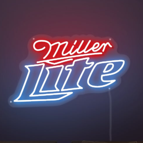 Miller Lite Neon Signs