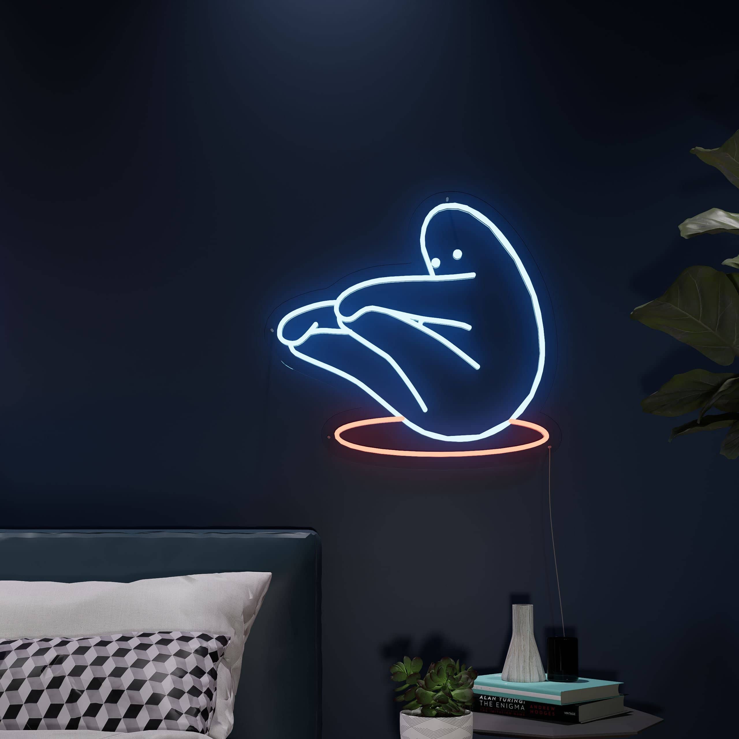 Energize your space with gym neon decor