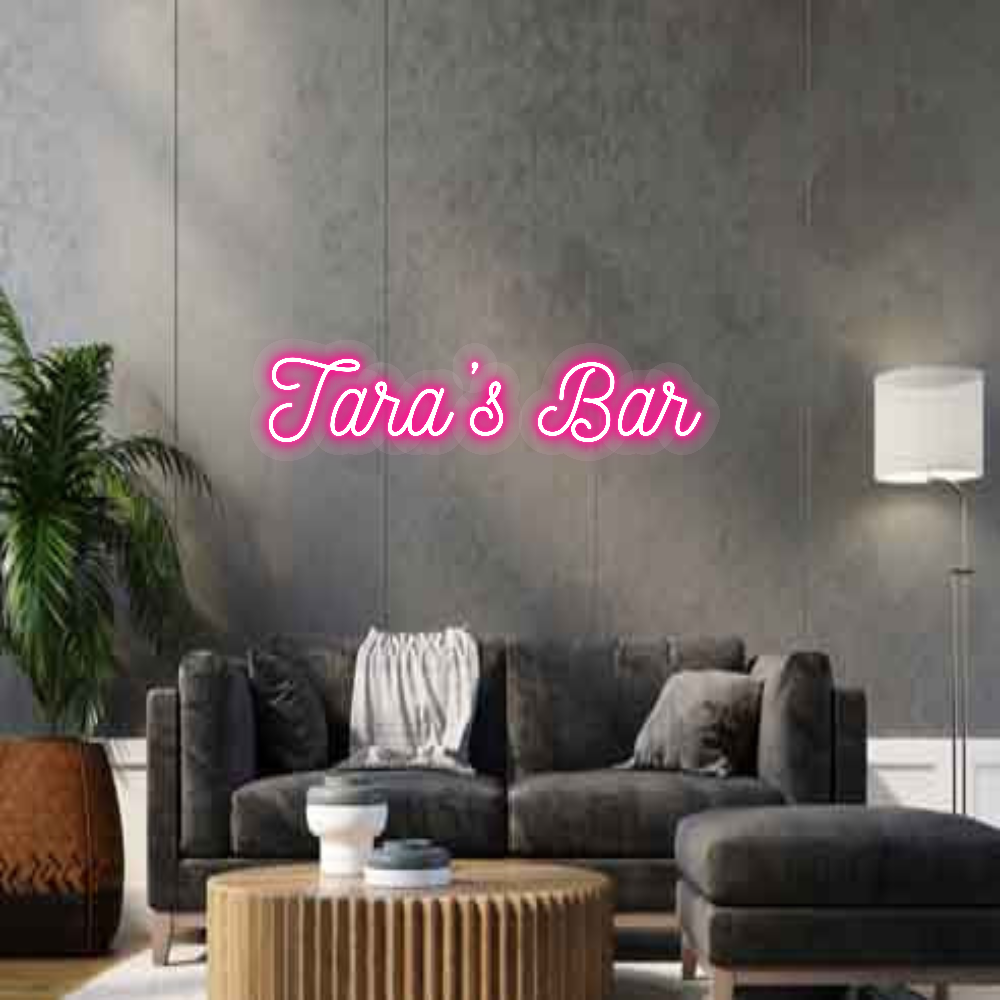 Z0 Custom Sign LED Tara’s Bar