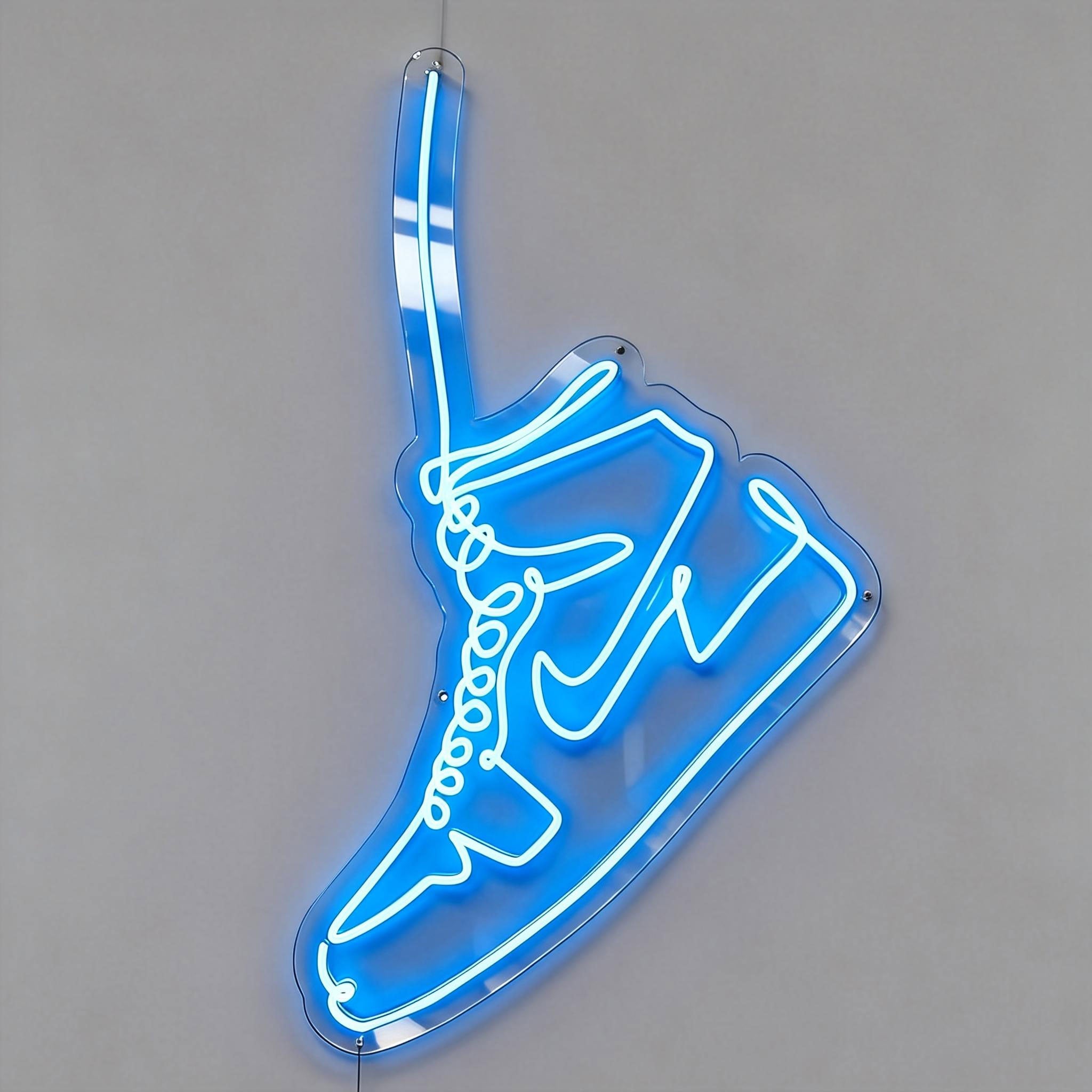 Air Force One Nike Neon Sign