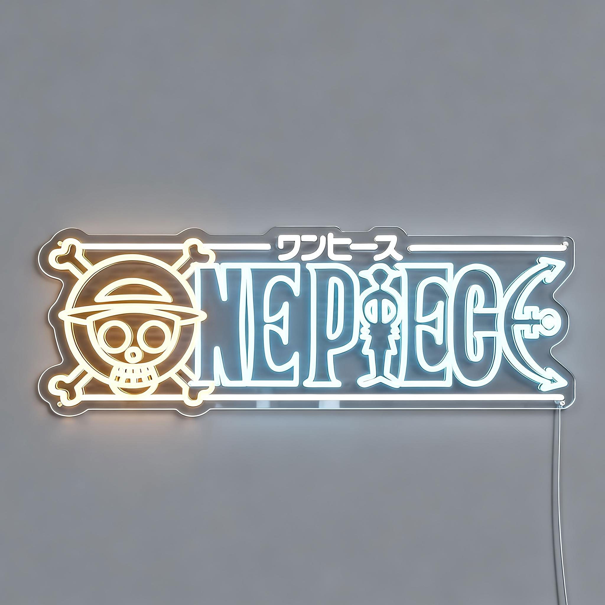 Anime Neon Sign One Piece