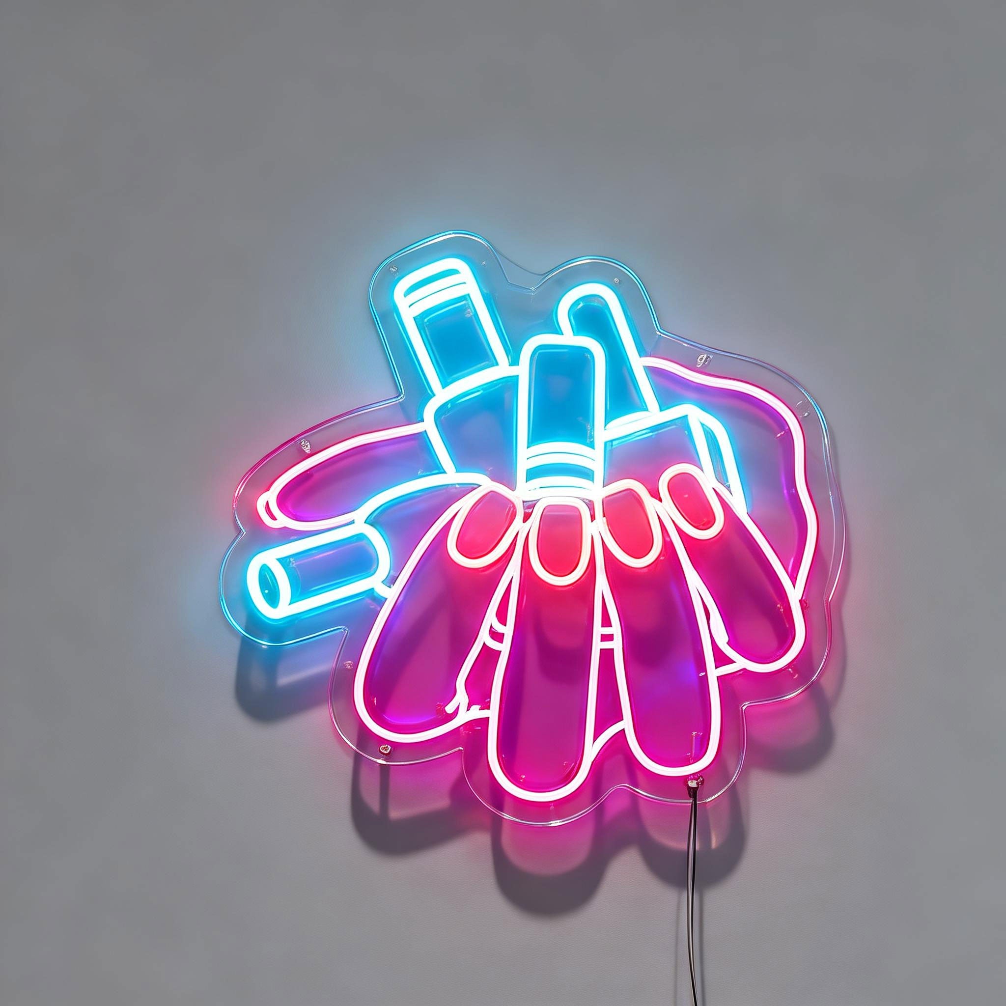 Anyone Nails Neon Sign