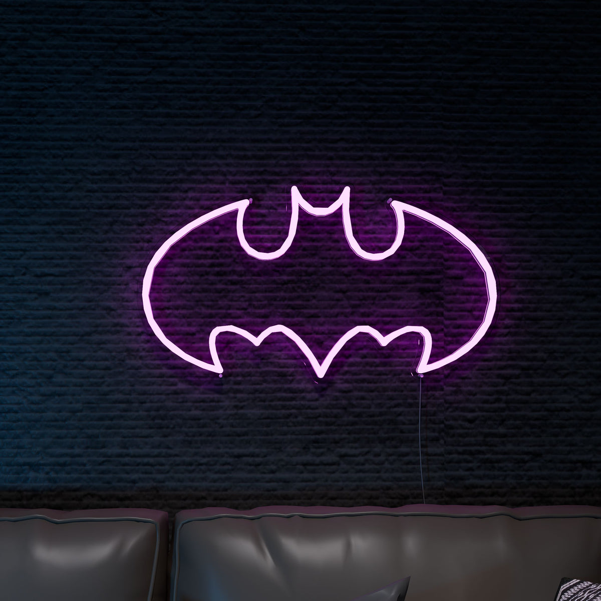 Batman Sign Display Batman Neon Sign — NeonsignLife™ | Custom LED Neon Sign & Wall Decor Art