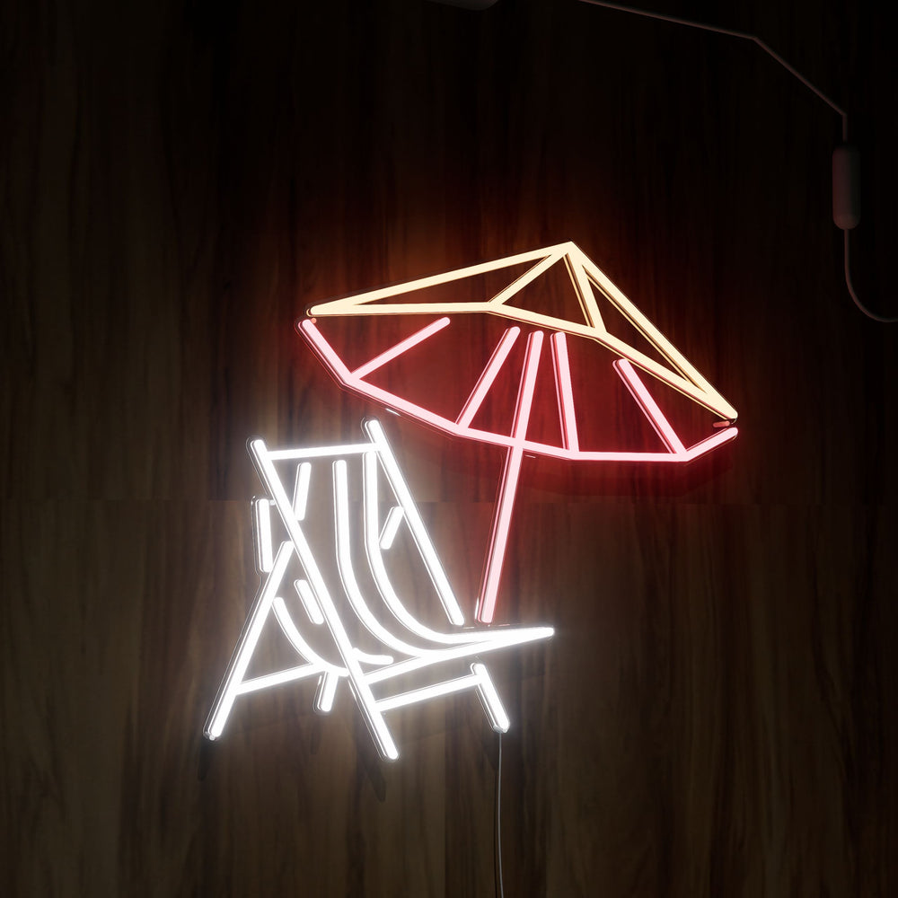 LED Neon Beach Sign — NeonsignLife™ | Custom LED Neon Sign & Wall Decor Art