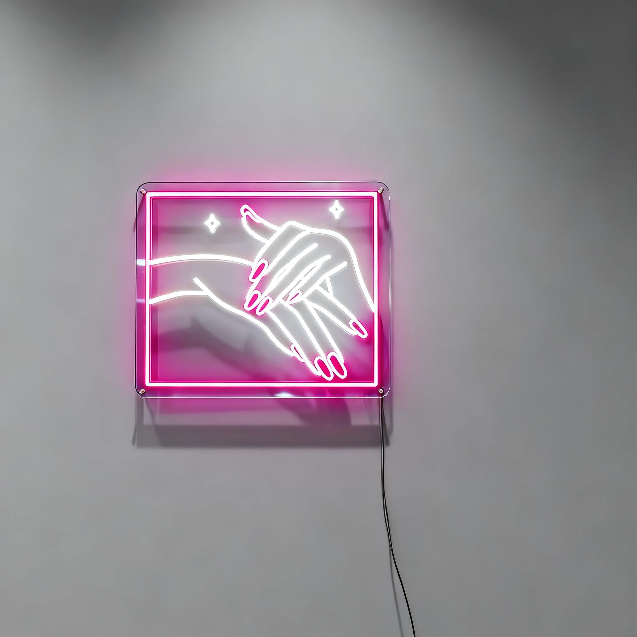 Beauty Nails Neon Sign