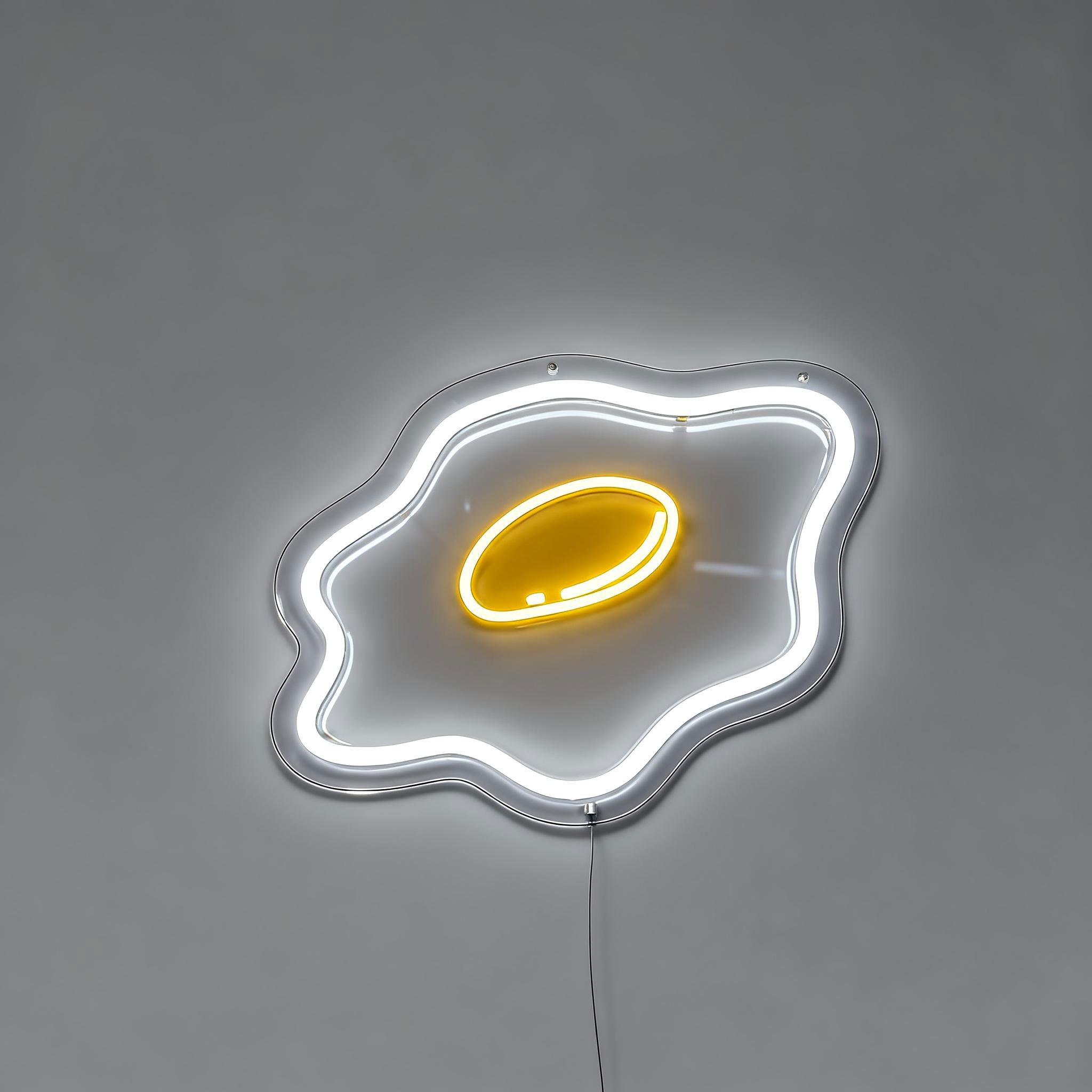 Breakfast Egg Light in Neon