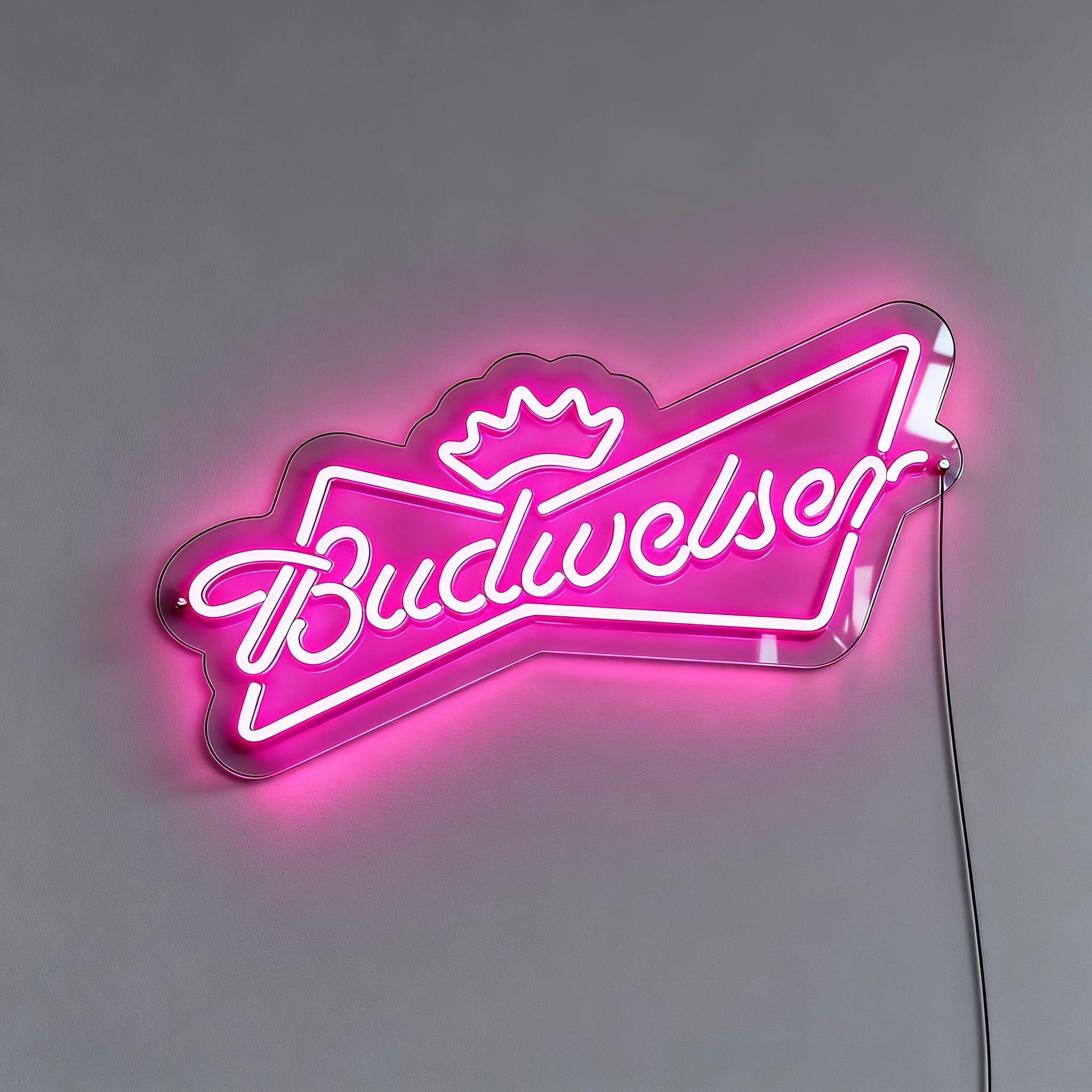 Budweiser Neon Signs — NeonsignLife™ | Custom LED Neon Sign & Wall