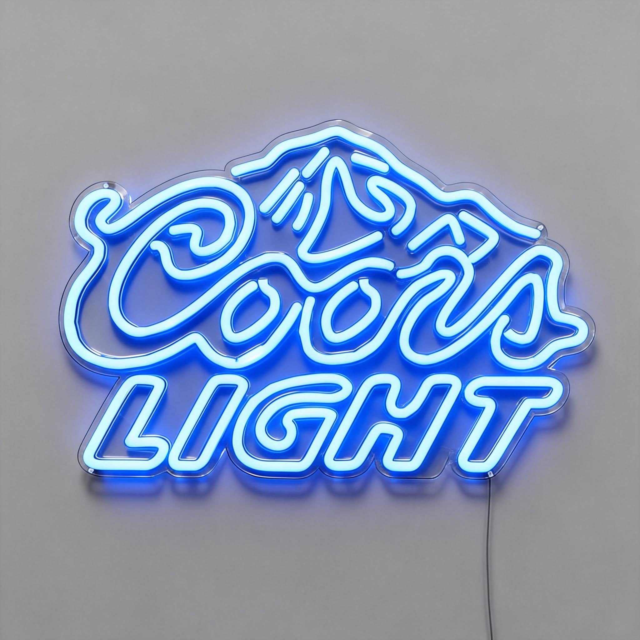 Busch Light Sign in Neon