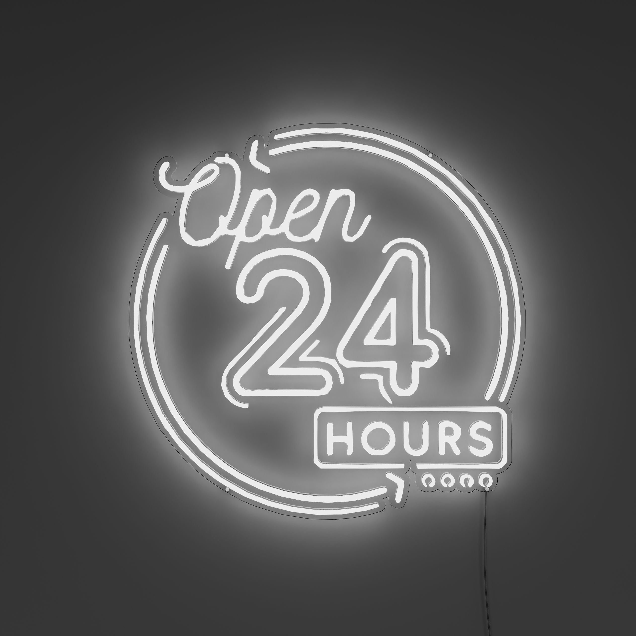 Open 24 Hours Sign — NeonsignLife™ | Custom LED Neon Sign & Wall Decor Art