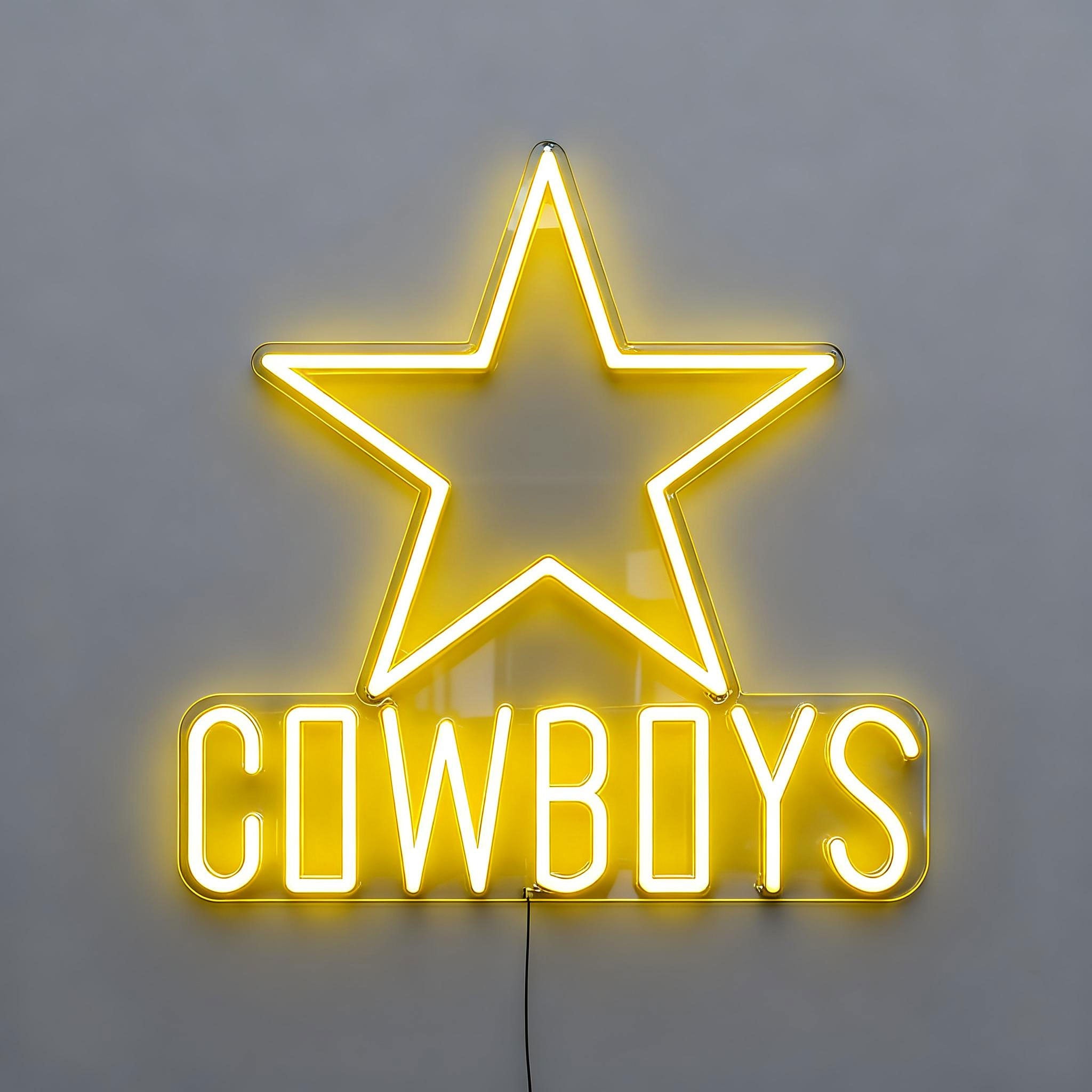 Cowboys Neon Sign