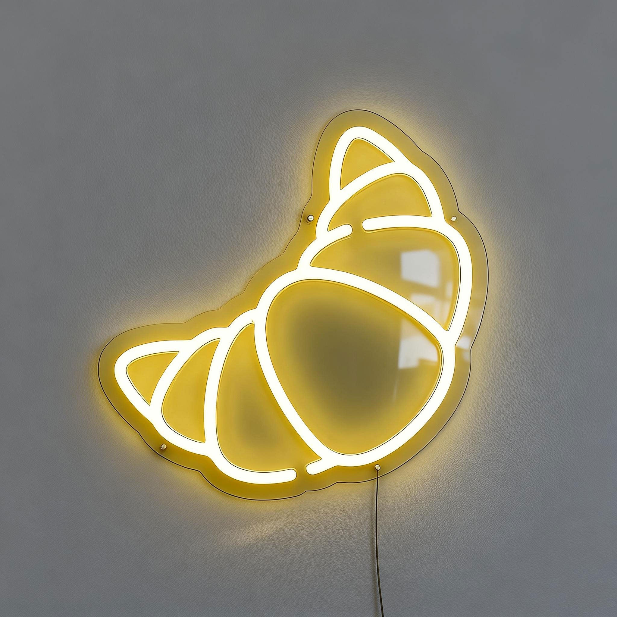 Croissant Light in Neon