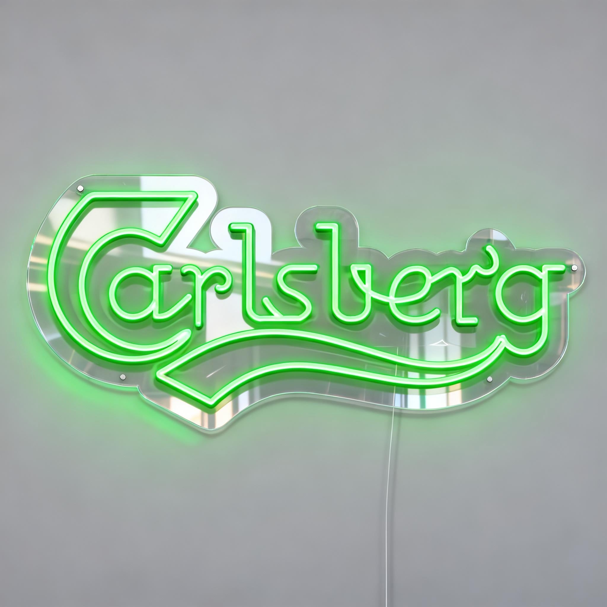 Carlsberg Neon Sign — NeonsignLife™ | Custom LED Neon Sign & Wall