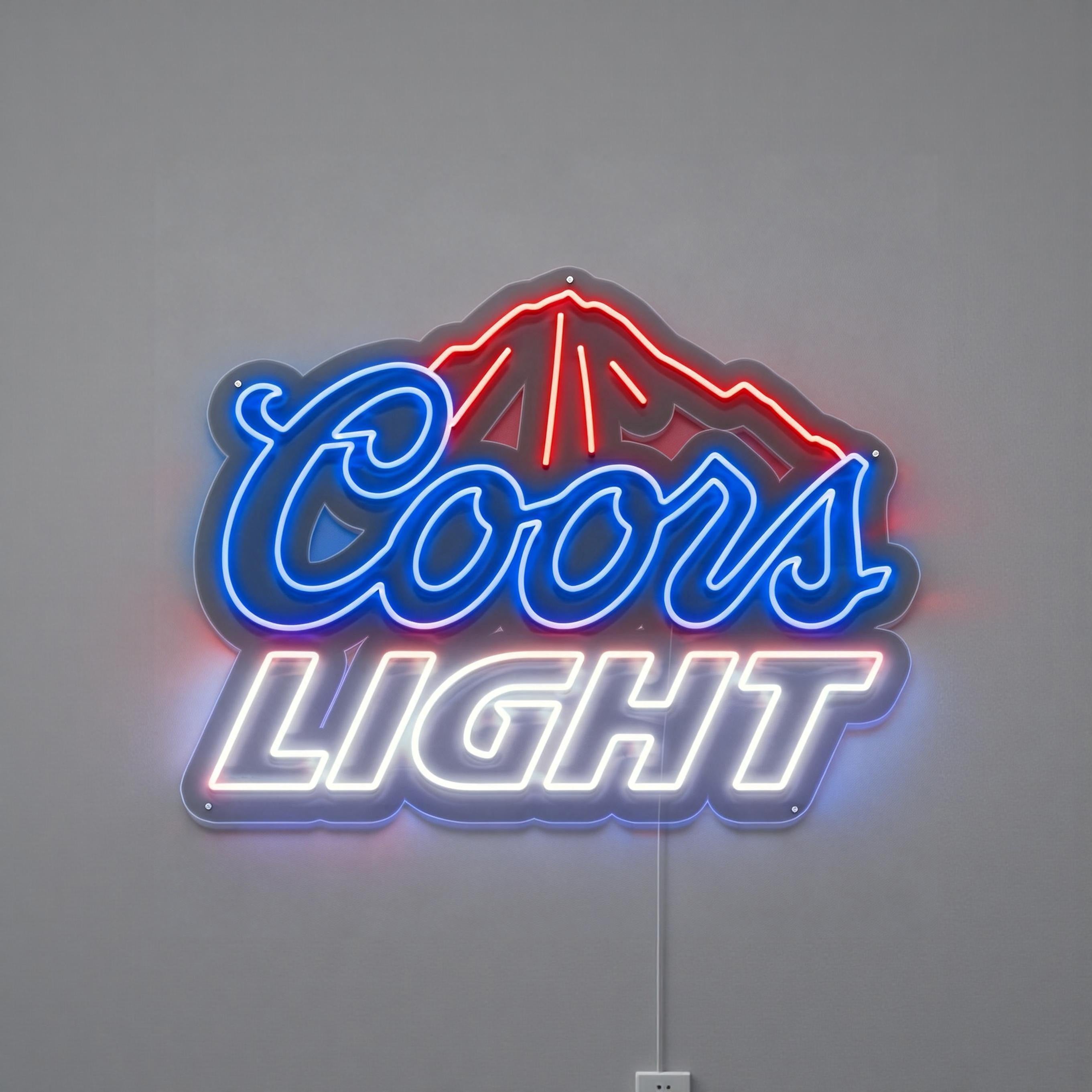 Coors Light Neon Sign — NeonsignLife™ | Custom LED Neon Sign