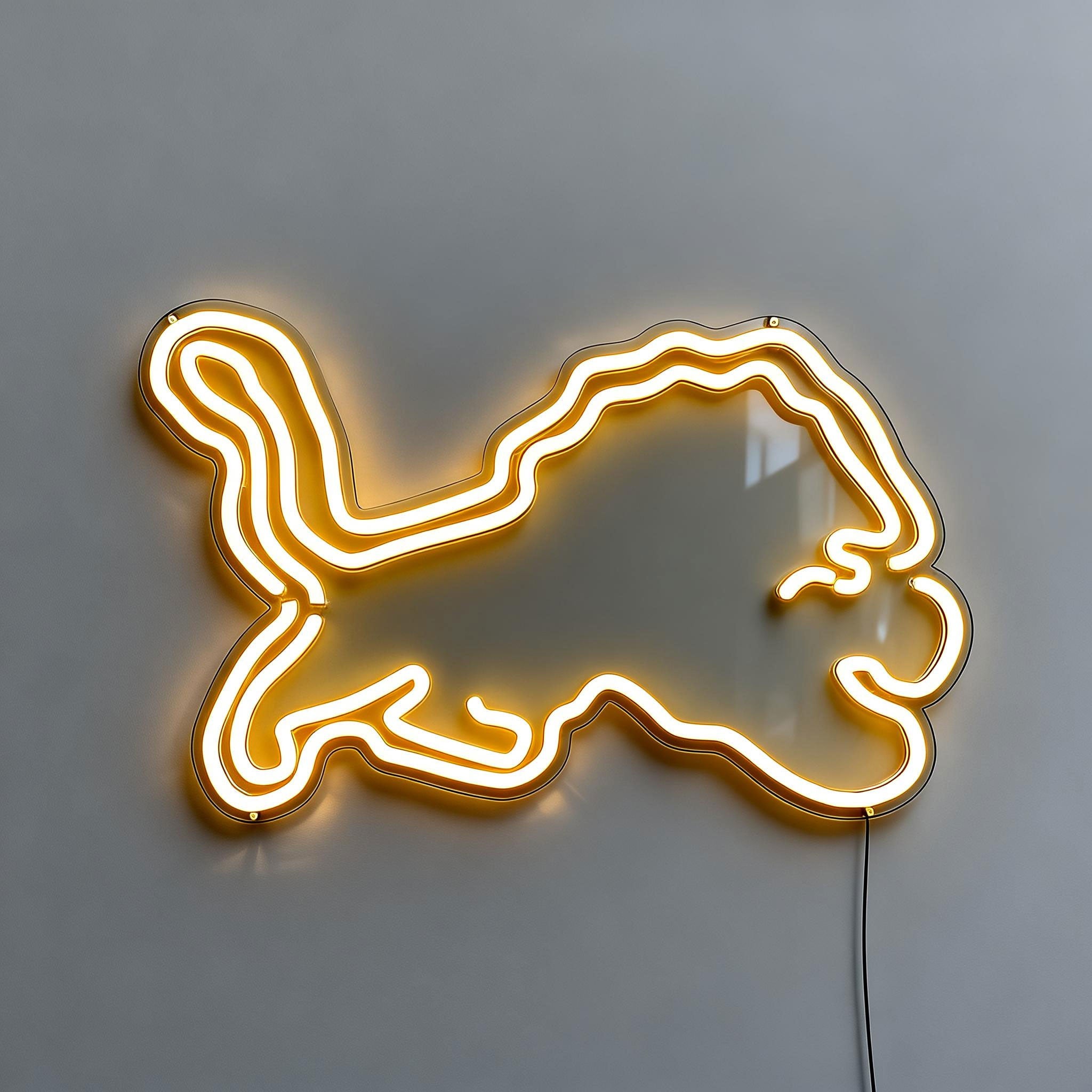 Detroit Lions Neon Sign