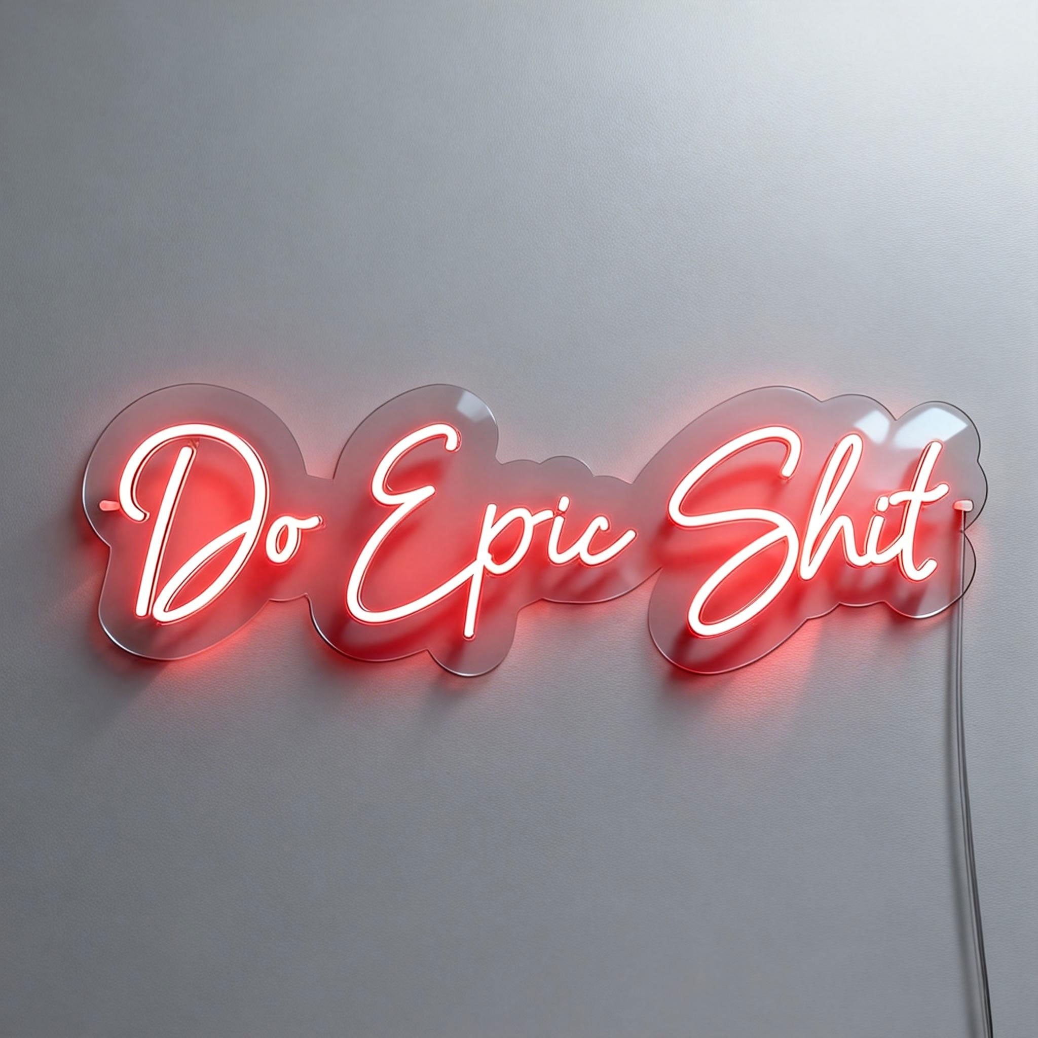Do Epic Shit LED Signs