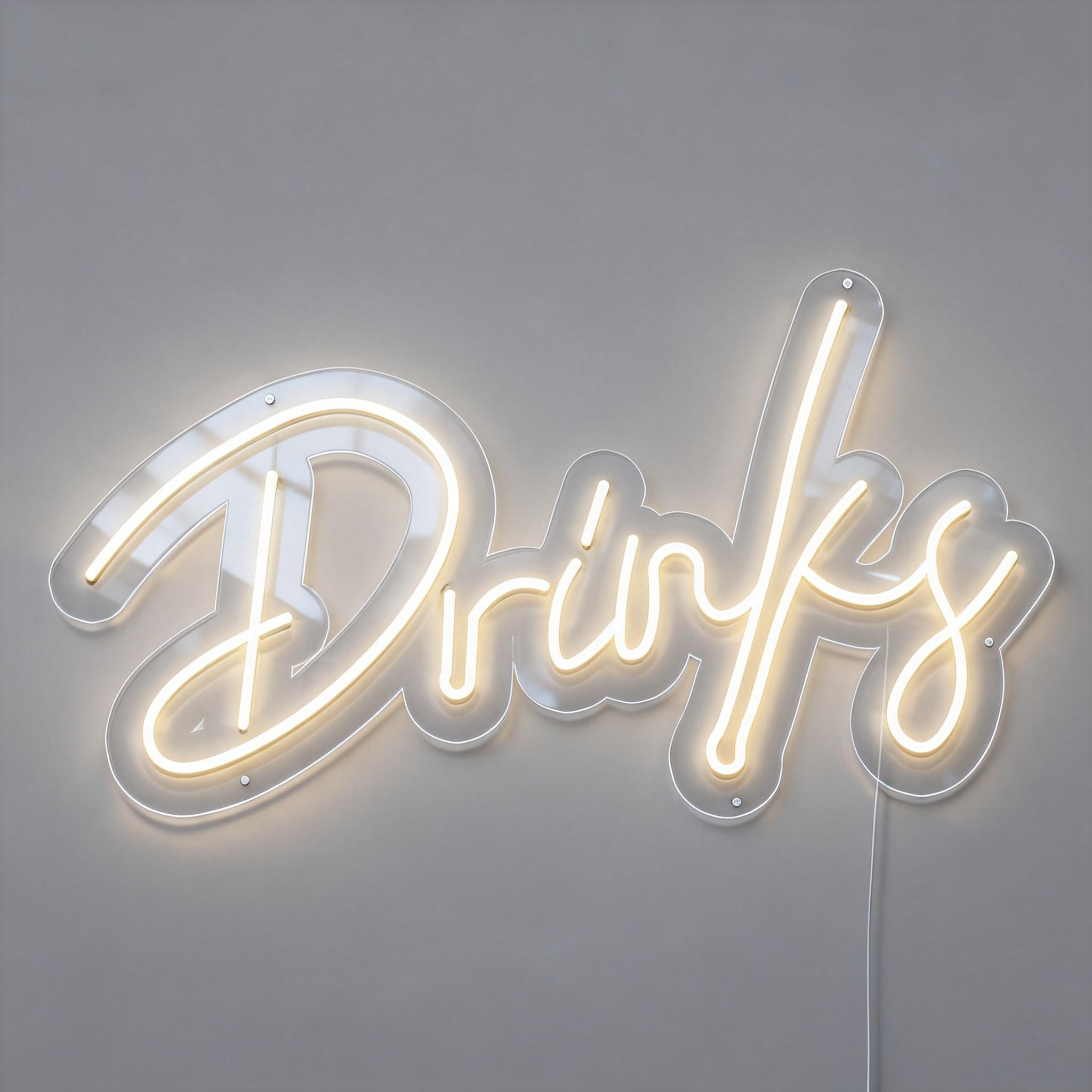 Drinks Neon Sign