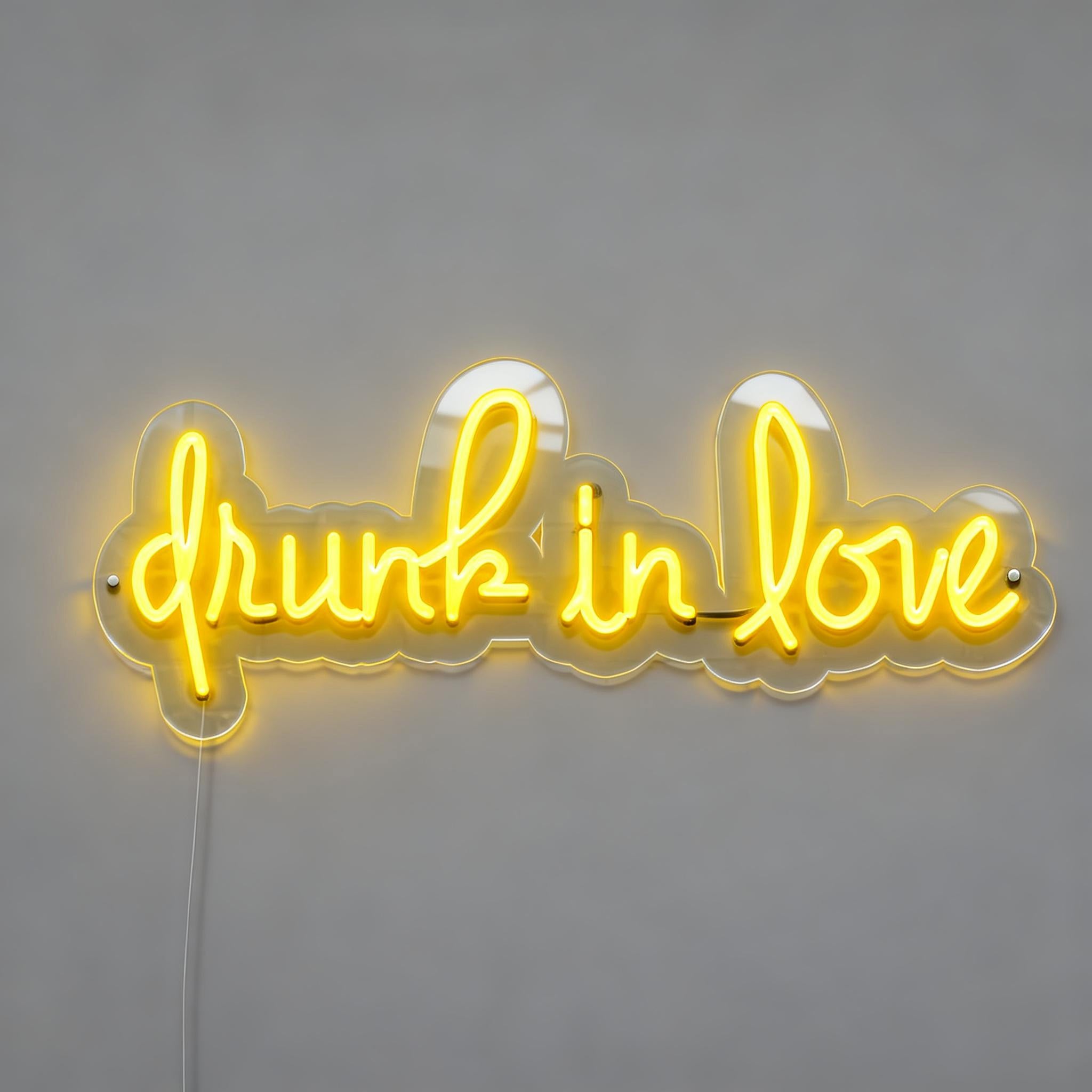 Drunk In Love Neon Sign