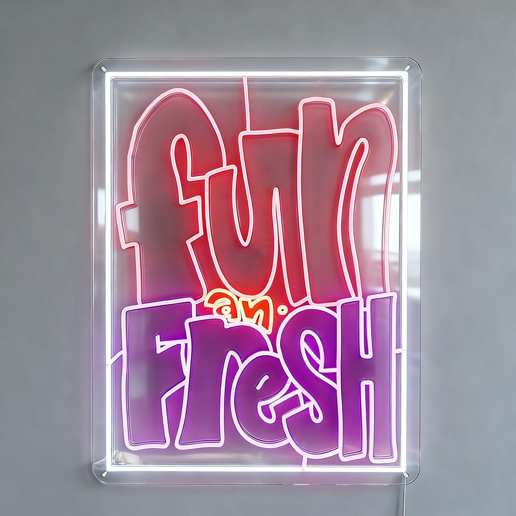 Fun an Fresh Neon Light Signs