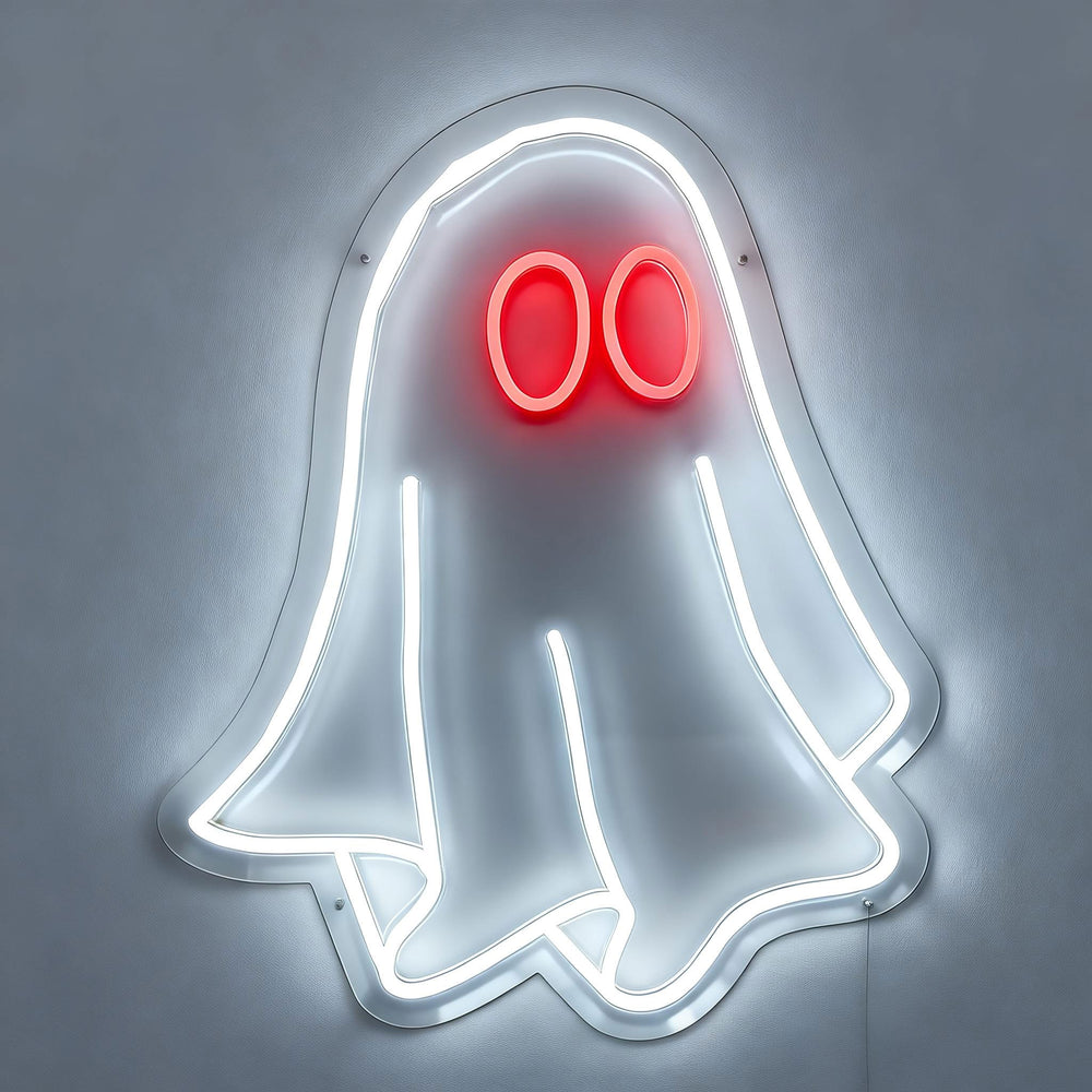 Glowing Ghost Neon Sign — NeonsignLife? NeonsignLife™ | Custom LED Neon ...