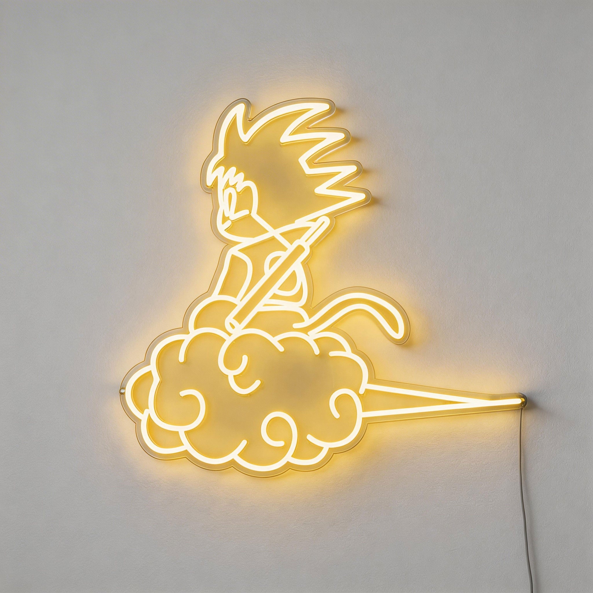 Goku Anime Neon Sign