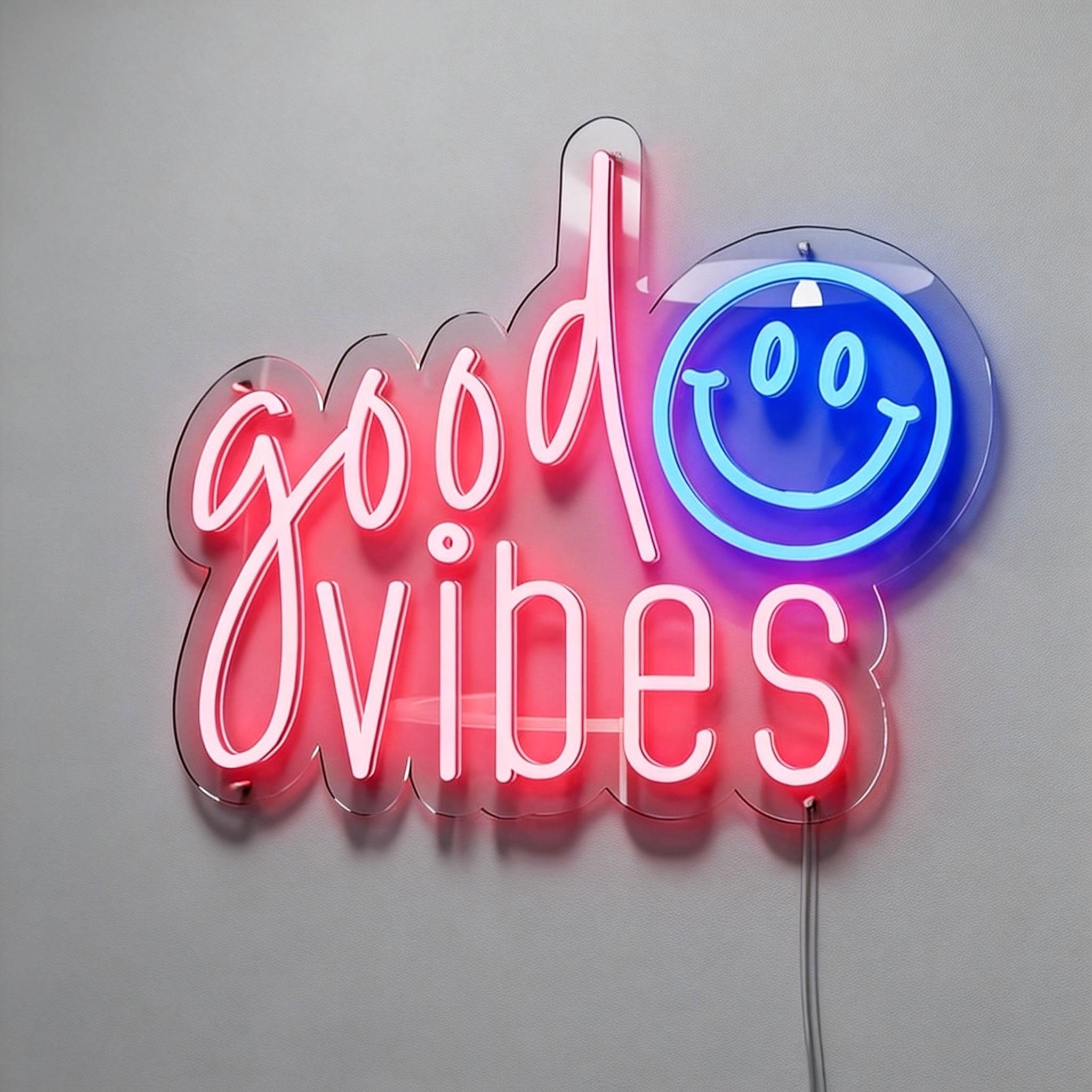 Good Vibes Only Signs Smiley